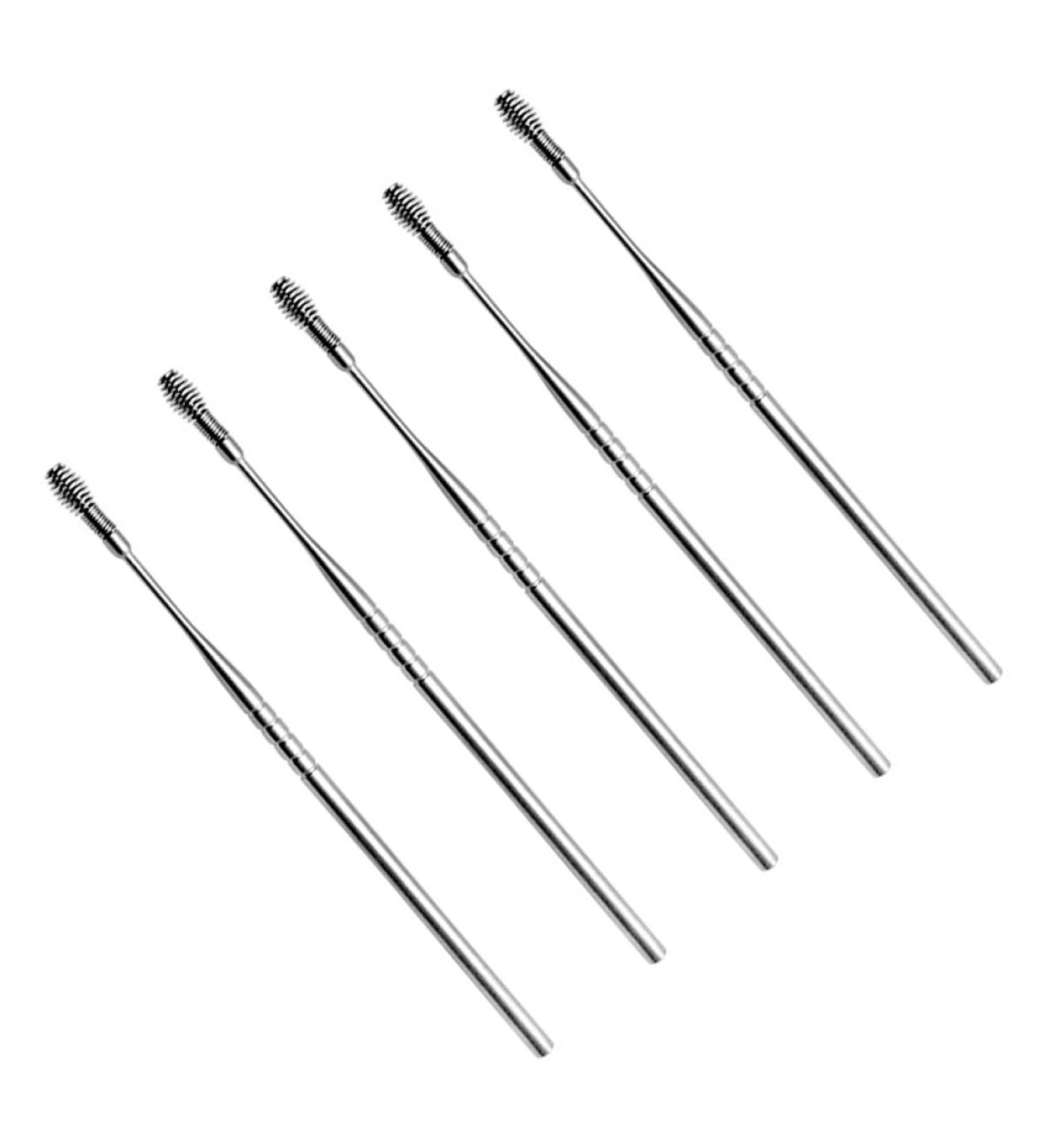 5pcs Stainless Steel Ear Pick Kit | Earwax Removal and Cleaning Tools - Buy Online on GoSupps.com