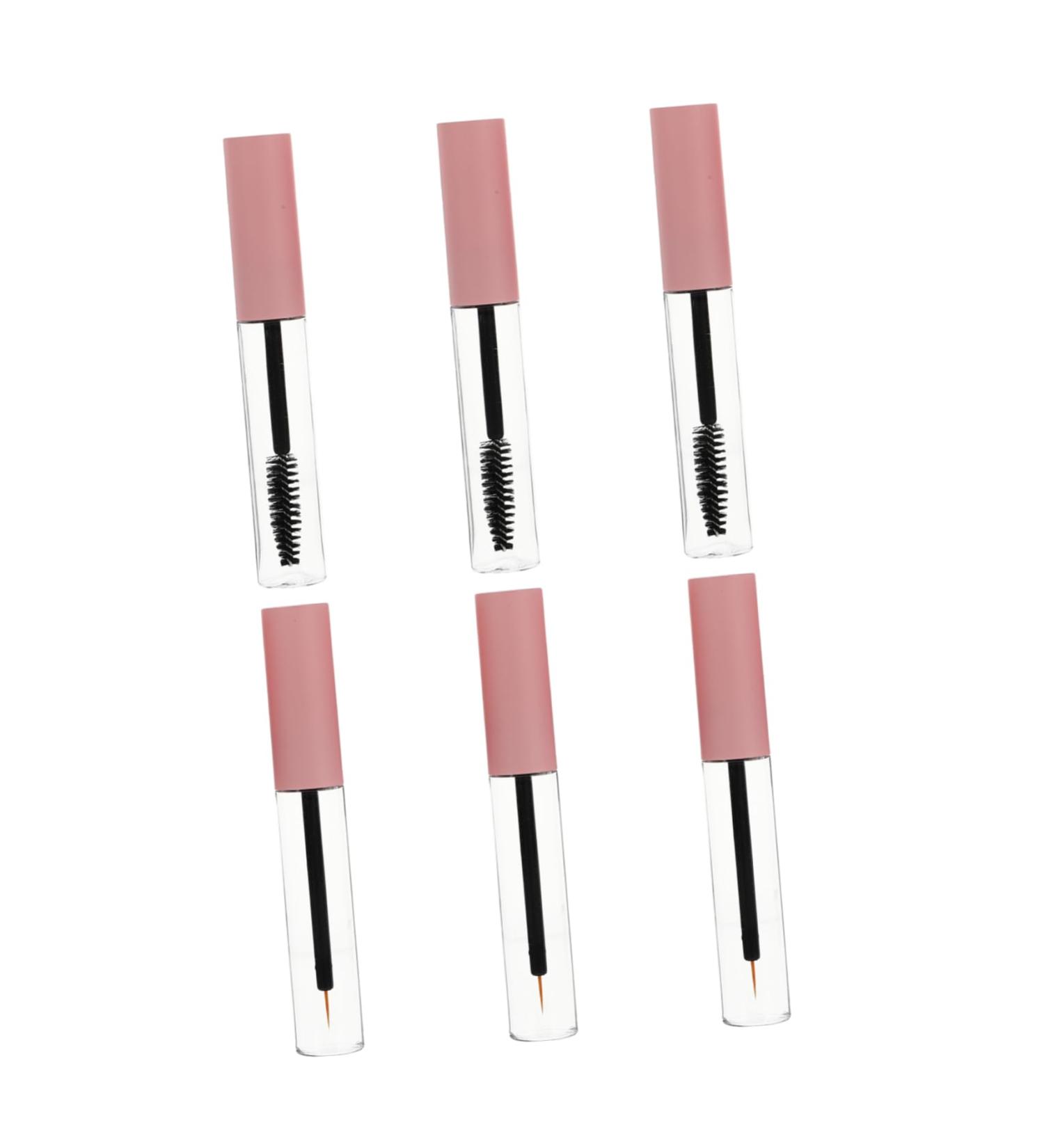 BIUDECO 6pcs Eyeliner Stick Empty Lip Gloss Containers Refill Clear Mascara Bottles Empty Wand The Pet 1 g (Pack of 1) Pink - Buy Online on GoSupps.com