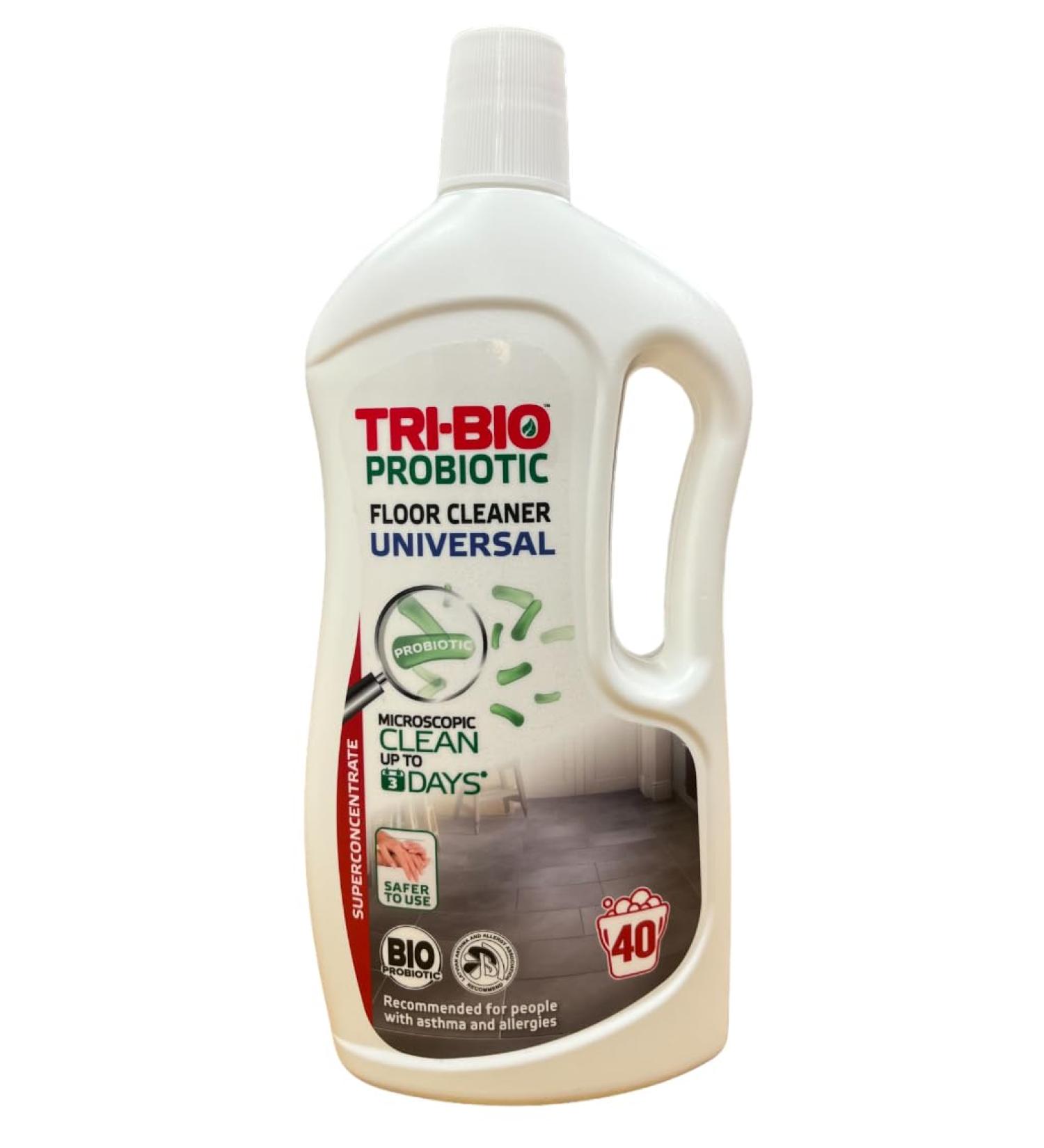 Tri-Bio Eco Probiotic Universal Hard Floor Cleaner Super Concentrate 840ml - Buy Online on GoSupps.com