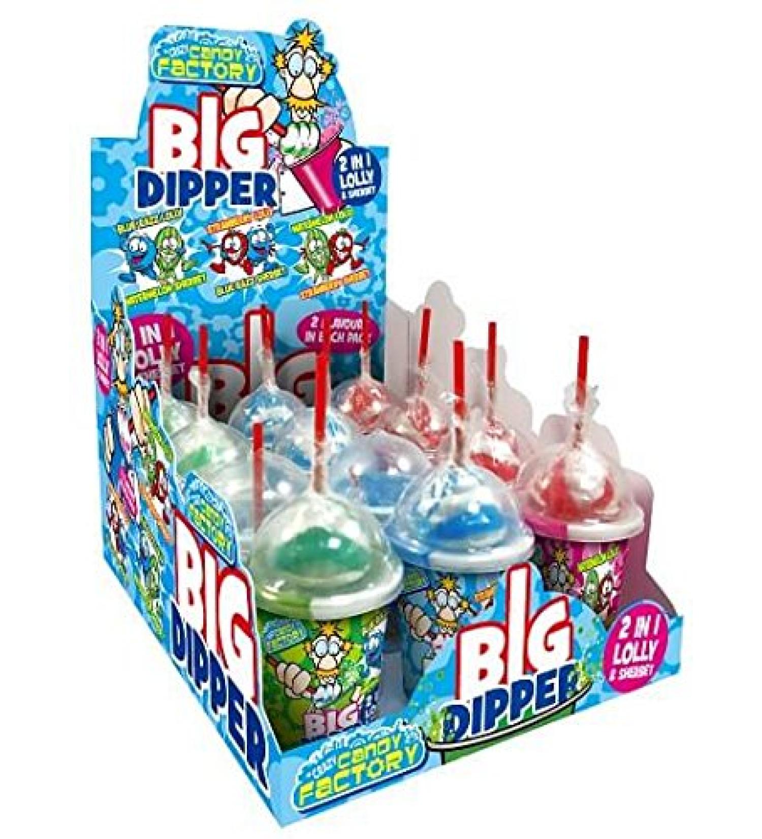 Crazy Candy Factory Big Dipper Lollipop & Sherbet Dip