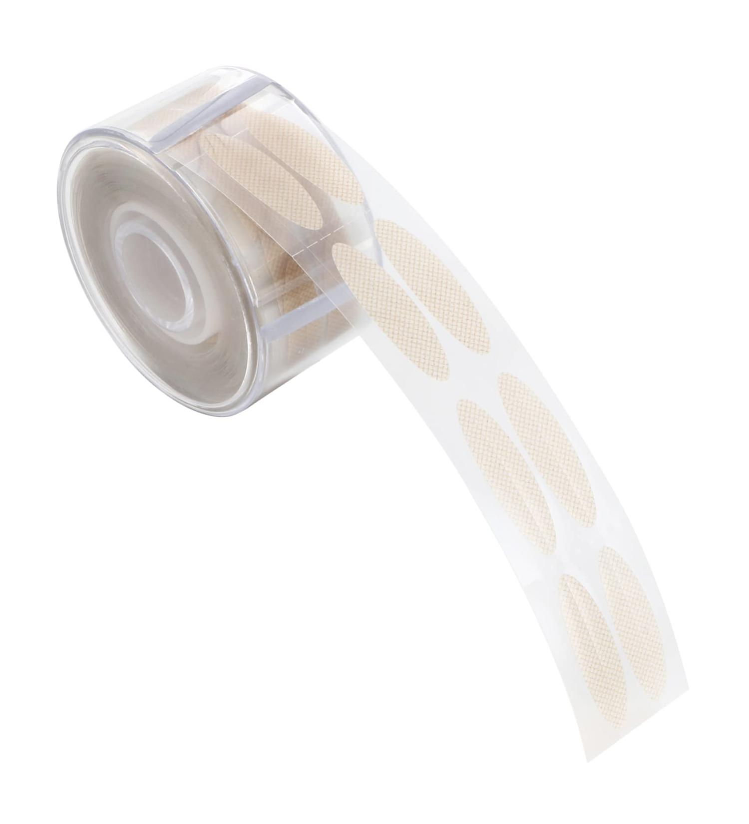 600pcs Makeup Stickers Double Sided Eyelid Tape Heavy Duty Double Sided Tape Eyelid Strips Double Eyelid Tape for Hooded Eyes Droopy Eyelid Lifter Makeup Belt Reel Lifting Belt - Buy Online on GoSupps.com