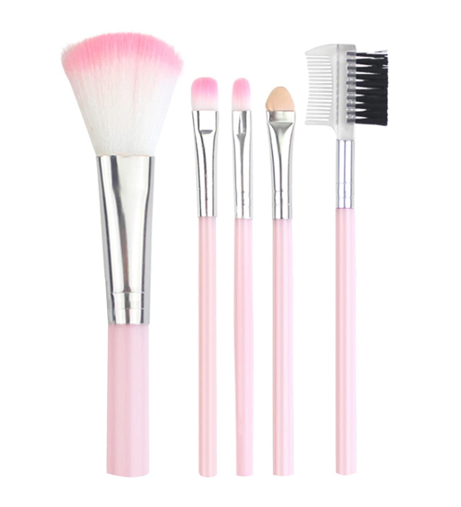 TouGod Professional Makeup Brushes Set - Handmade 5pcs Eyeliner & Powder Brush for Flawless Makeup Application - International Shipping Available - Buy Online on GoSupps.com