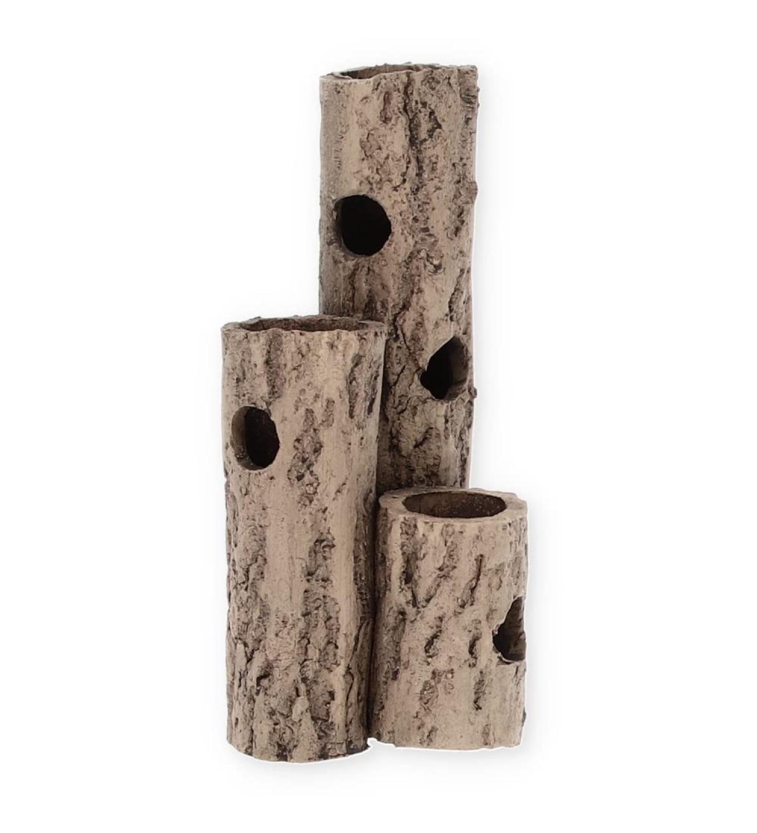 GarPet Aquarium Decoration - Shrimp Tribe Cave & Tube | Ideal for Shrimp Crab & Catfish Spawning - International Shipping Available - Buy Online on GoSupps.com