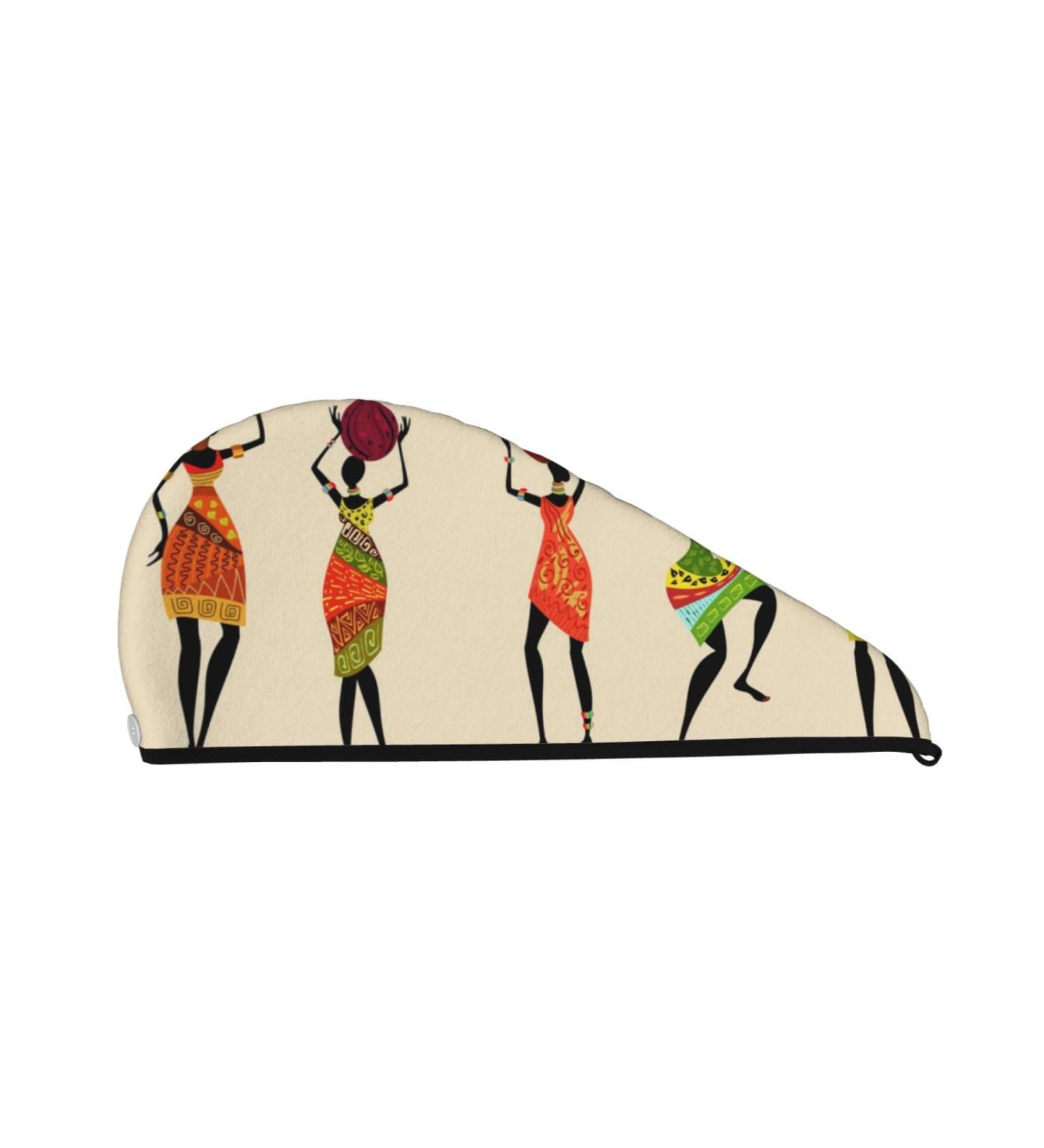 Super Absorbent Microfiber Hair Towel for African Women | Coral Velvet Wrap for Long Curly & Thick Hair - Buy Online on GoSupps.com