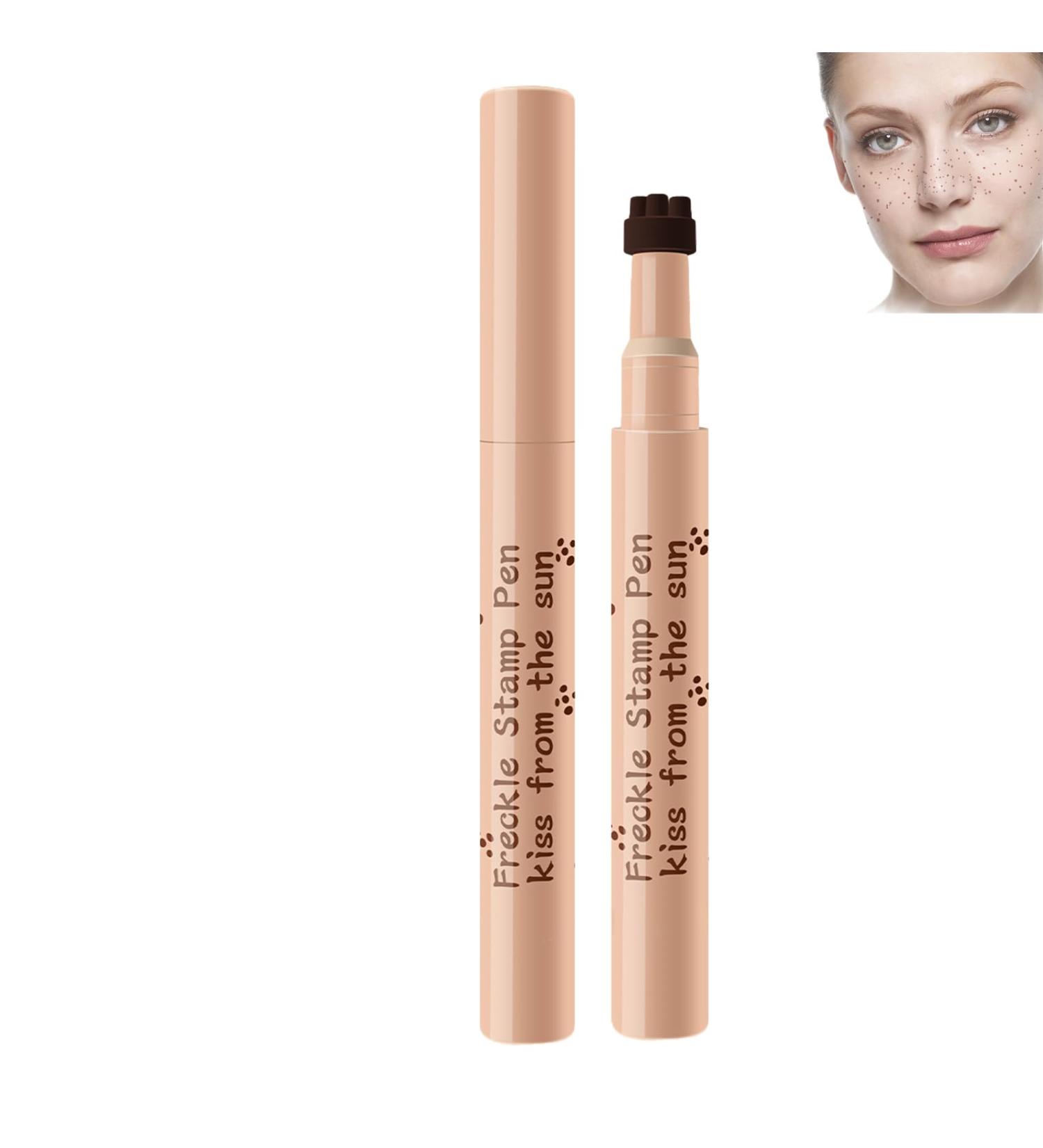 06 Freckle Pen liquid natural freckles pen waterproof liquid freckles makeup fake freckle stamping pen lifelike fakes 03Chestnut - Buy Online on GoSupps.com