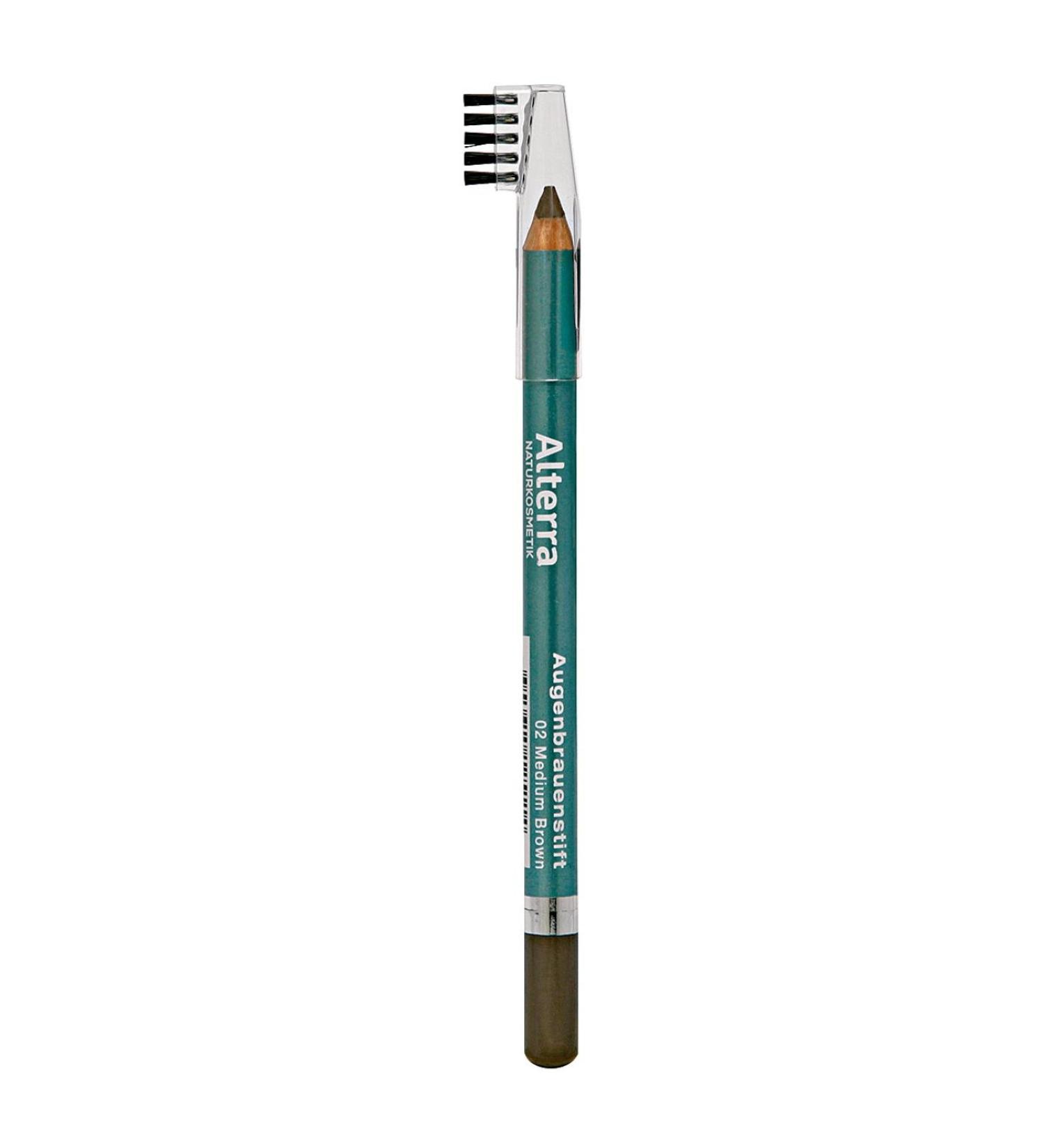 Alterra Eyebrow Pencil brown 2 - Medium Brown 1 piece