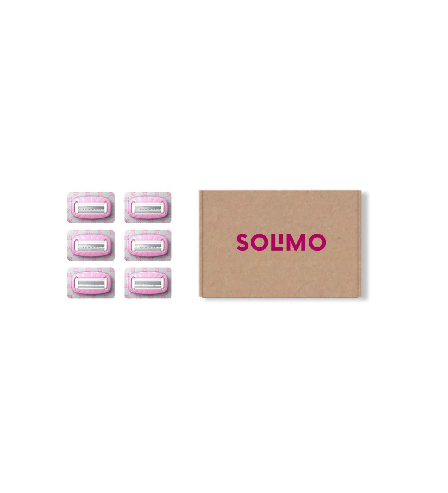 Solimo All-in-One Women 4 Blade Replacement Cartridge - Pack of 6 - Buy Online on GoSupps.com