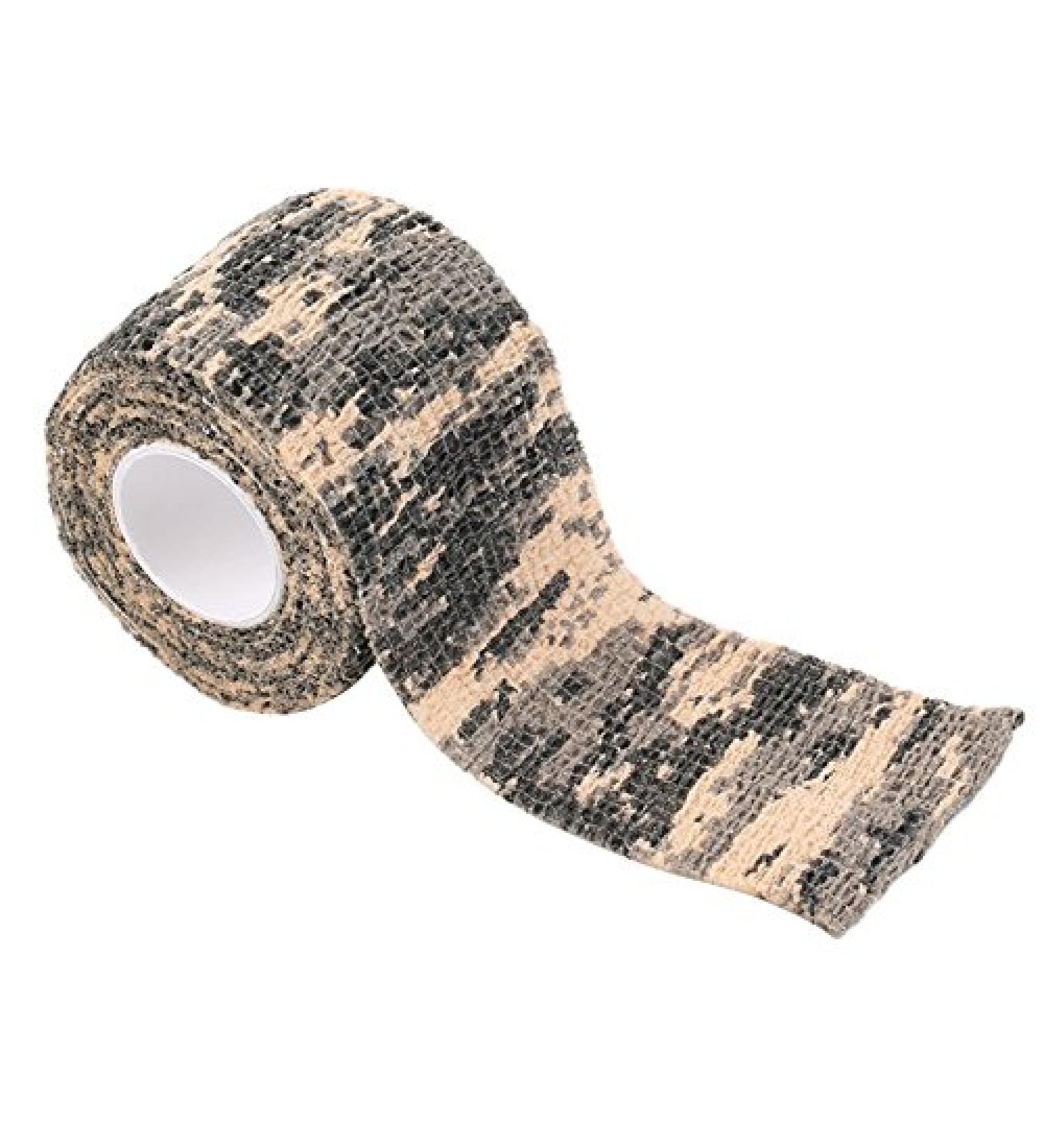 Buy 5cmx5m Camouflage Self-Adhesive Elastic Bandage | Cohesive Sports Tape for Wrist & Ankle Sprains | Vet Wrap - International Shipping Available - Buy Online on GoSupps.com