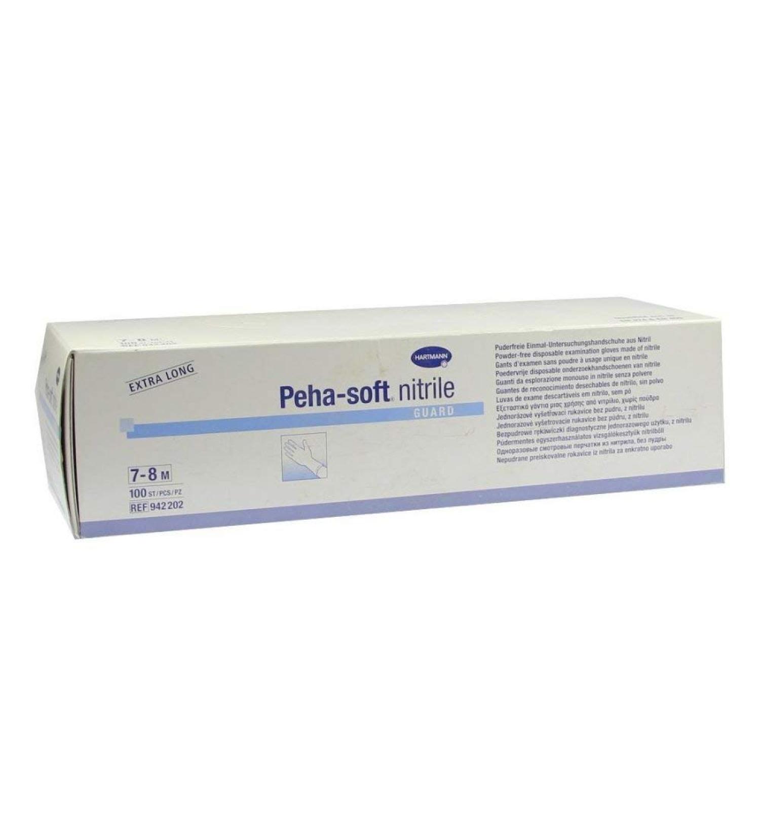 PEHA-SOFT nitrile guard Underhands non-sterile pf M 100 pcs