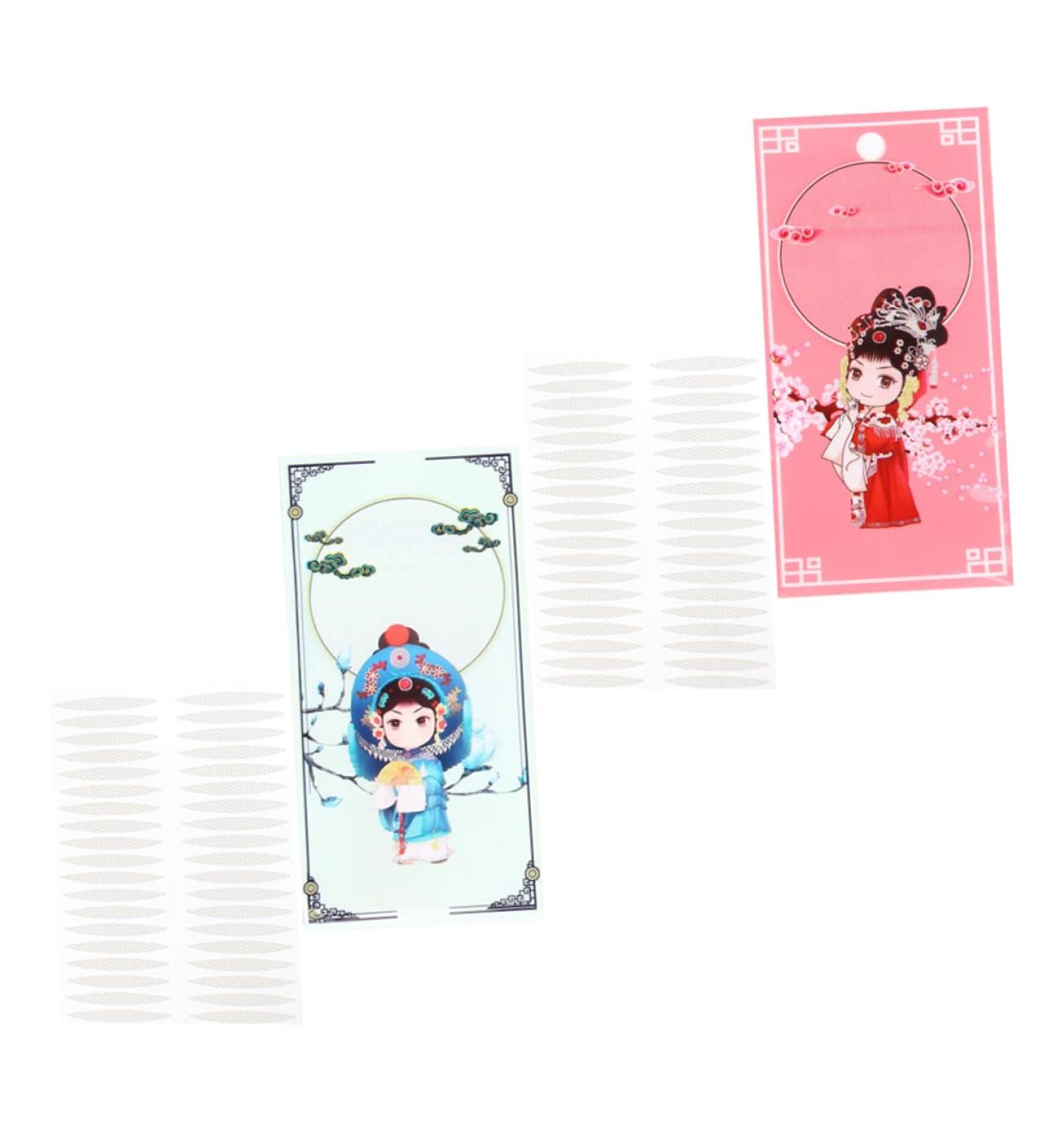 NOLITOY 2 sets Strips Lifter Hooded Contour Sided Lid Natural Girls Tape Invisible Eyelid Stickers Droopy - Buy Online on GoSupps.com