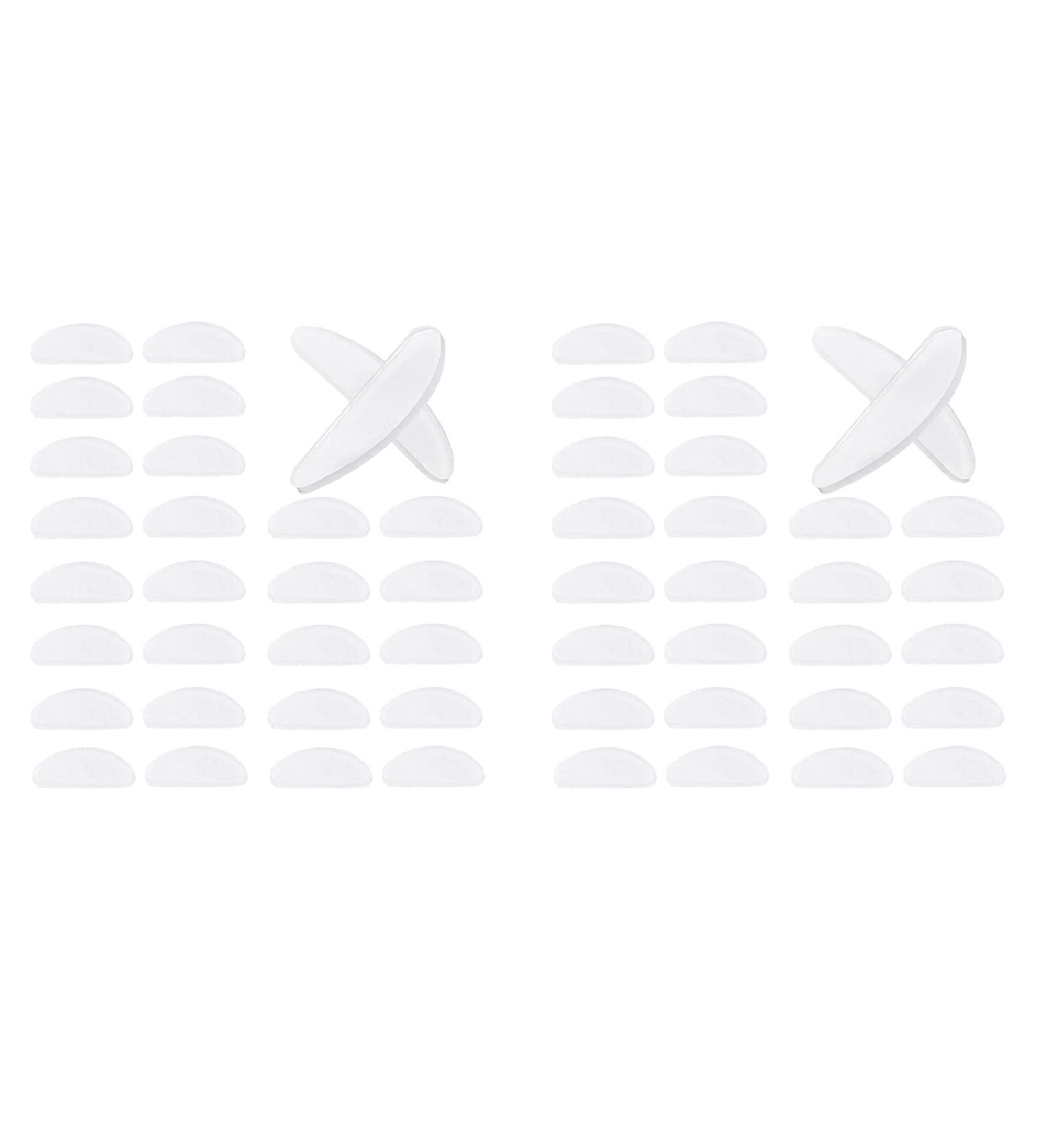 Oikabio 36 Pairs Silicone Eyeglass Nose Pads - Anti-Slip Transparent Nose Pads for Glasses & Sunglasses (1.5 mm) - International Shipping Available - Buy Online on GoSupps.com
