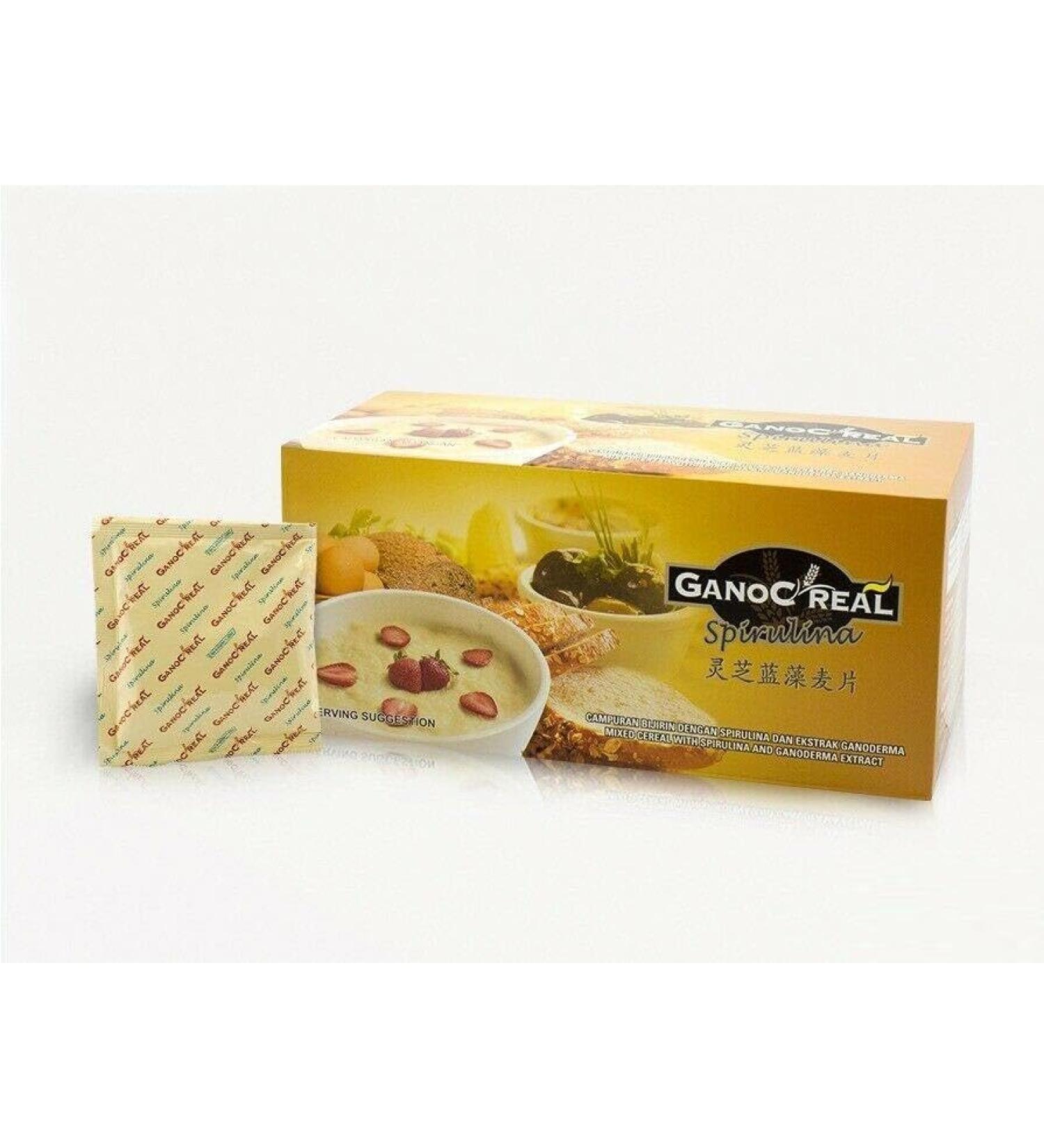 Gano Excel GanoCreal - Reishi mushroom coffee ganoderma + spirulina + oats