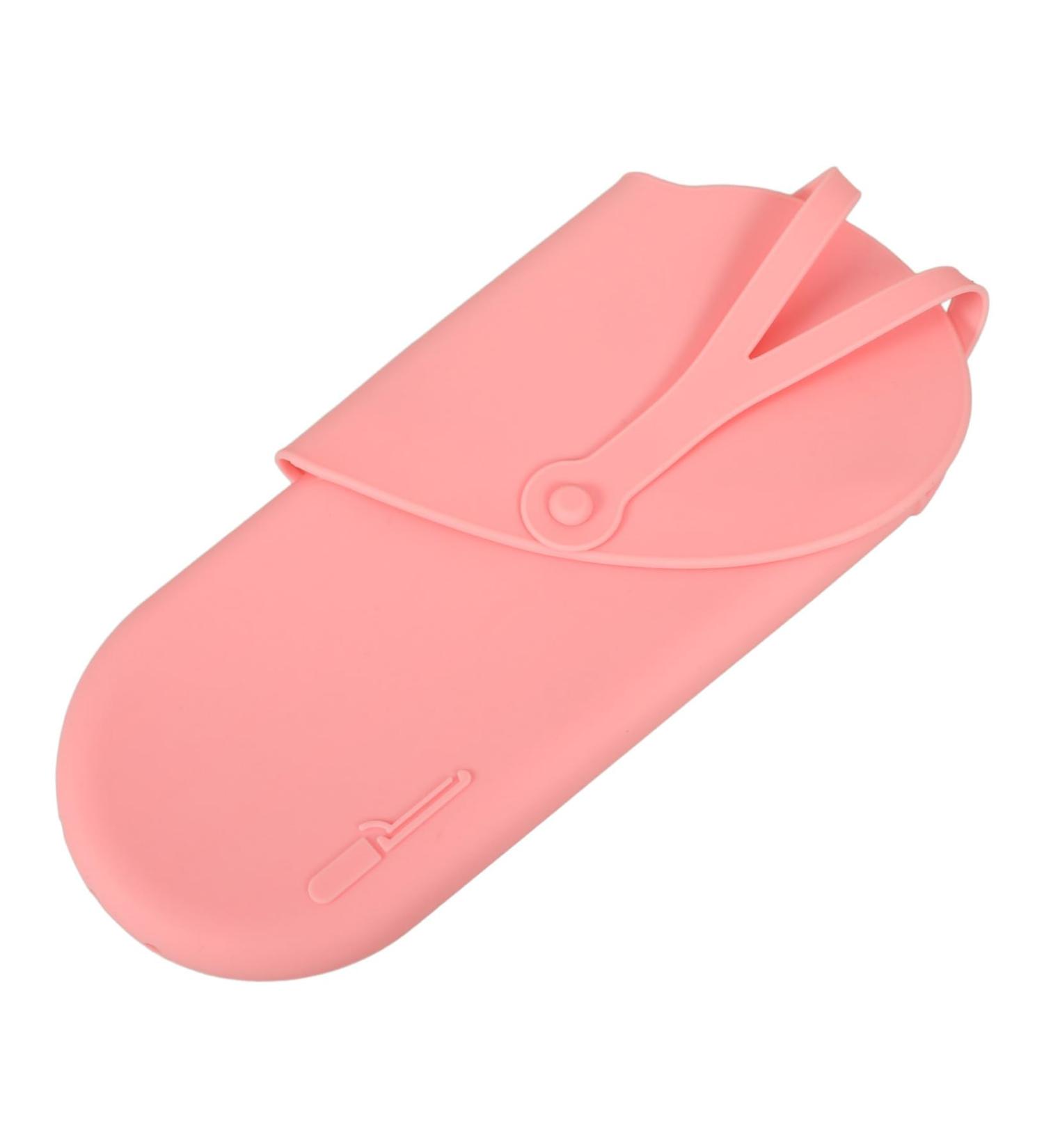 Didiseaon Curling Iron Storage Bag Curling Iron Bag Hair Iron Pouch Hair Curler Pouch Travel Storage Bag Storage Bag for Travel Hair Iron Silicone Bag Hair Curling Iron Pouch Hair Dryer Bag 29.50X13.50X2.00CM Pink - Buy Online on GoSupps.com