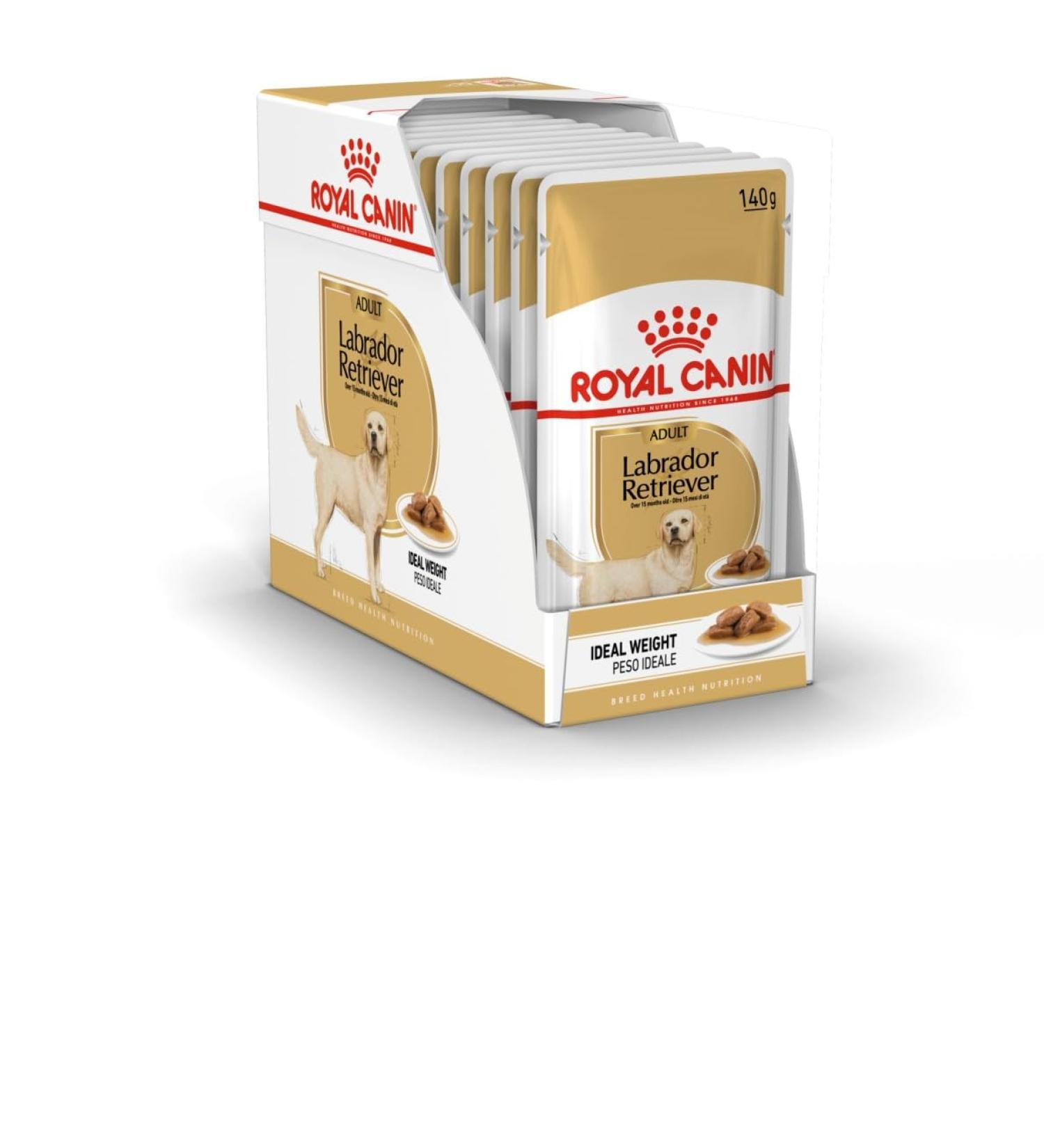 Royal Canin Labrador Retriever Adult in Gravy Wet Dog Food 140g (Pack of 40) - Buy Online on GoSupps.com