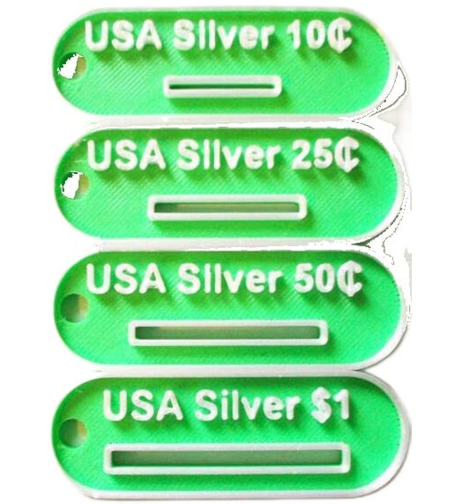 USA Silver Coin Tester for Morgan, Peace, Franklin, Kennedy, Liberty, Washington, Roosevelt, Mercury - Dollar, Half Dollar, Quarter, Dime - Buy Online on GoSupps.com