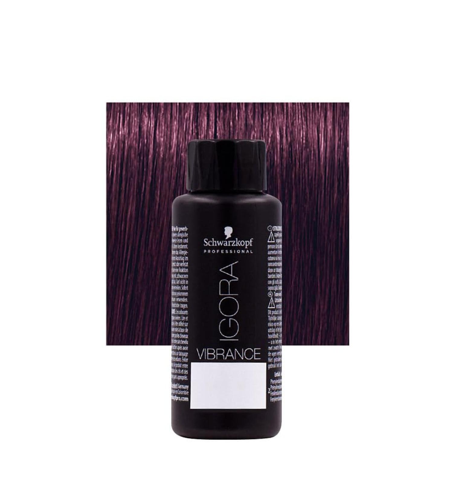 Schwarzkopf Professional Schwarzkopf Igora Vibrance 0-99 Booster Violet 60 ml - tone-on-tone colouring