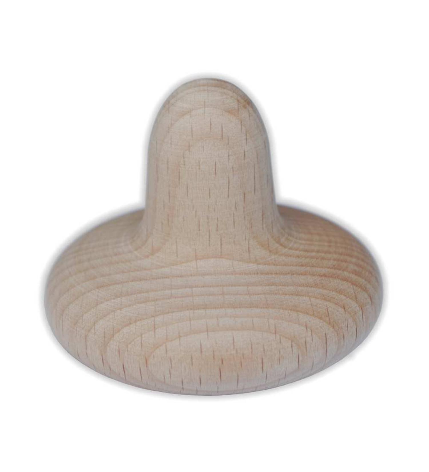 Massage fungus massage aid made of hardwood