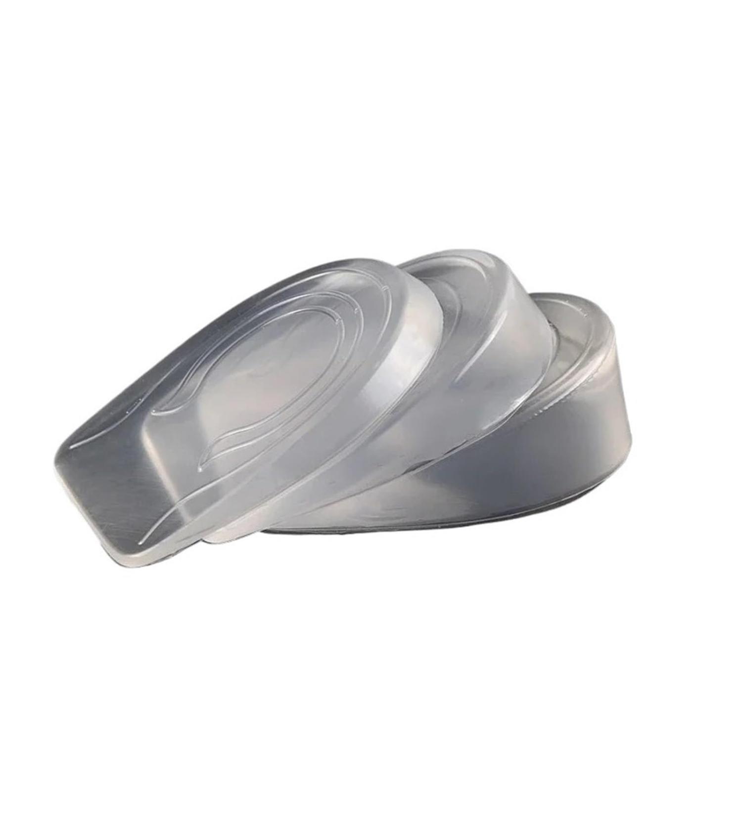 Silicone Gel Height Increase Insoles | 2CM Heel Lifting Inserts for Women - Arch Support & Comfort | Unisex Shoe Foot Care - Buy Online on GoSupps.com
