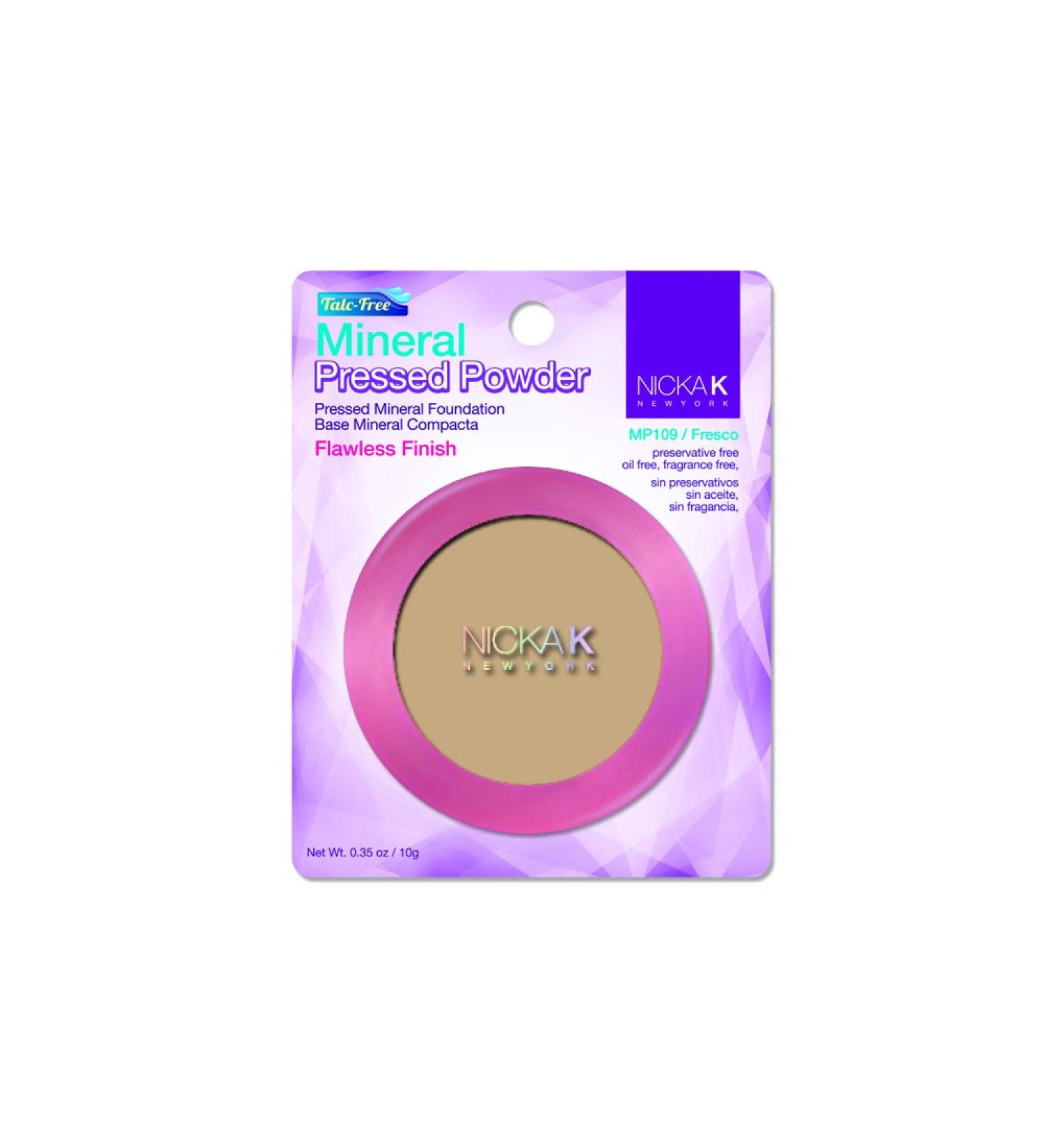 NICKA K New York Mineral Pressed Powder 0.35oz MP109 Fresco