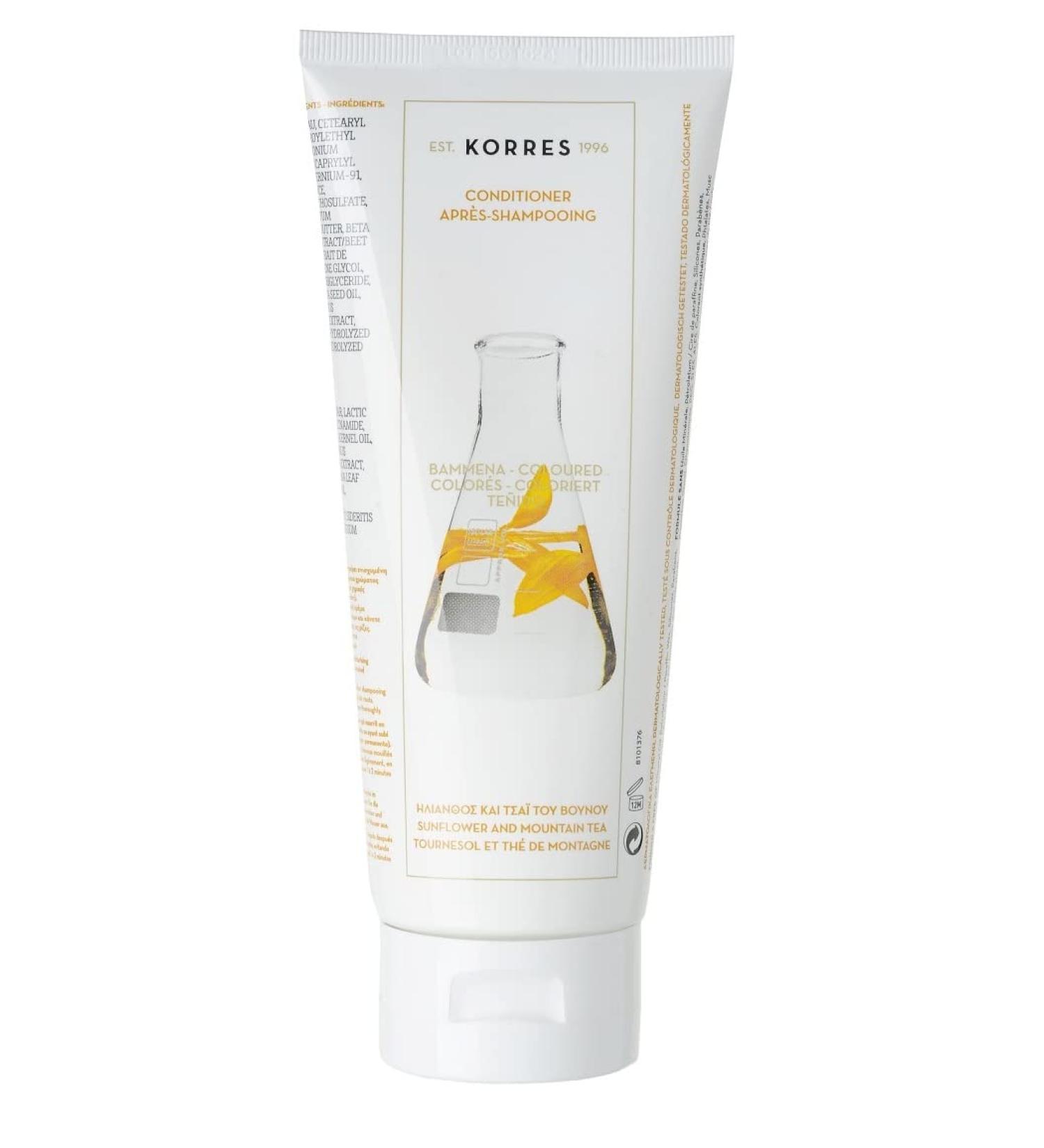 Korres Sunflower & Mountain Tea Conditioner - Buy Online on GoSupps.com