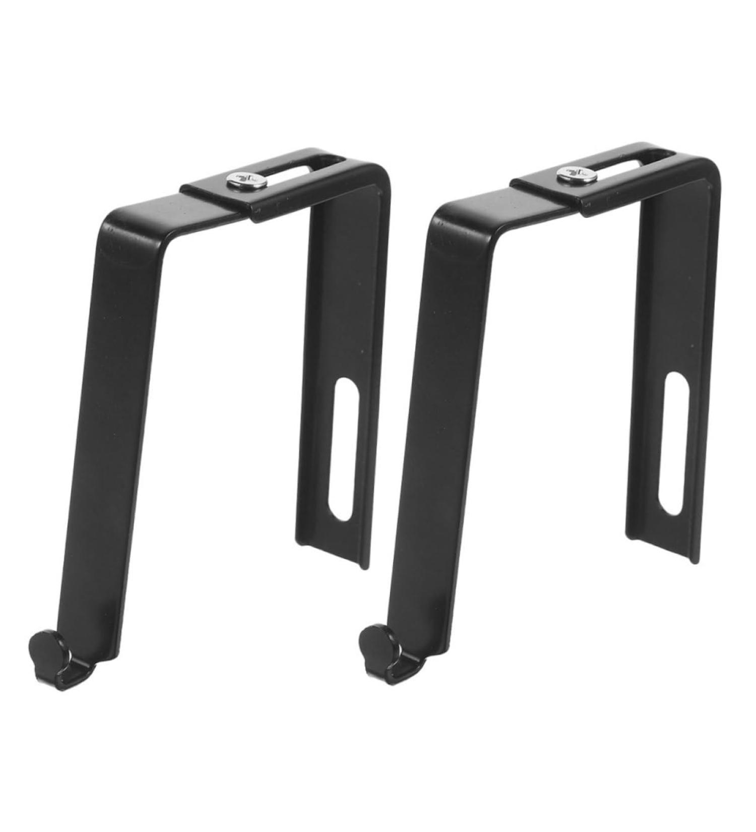 Alipis 2pcs Hook Storage Hangers Clothes Rack Hooks Door Hanger Hook for Hats Hook Door 8.00X3.70X1.30CM Black - Buy Online on GoSupps.com