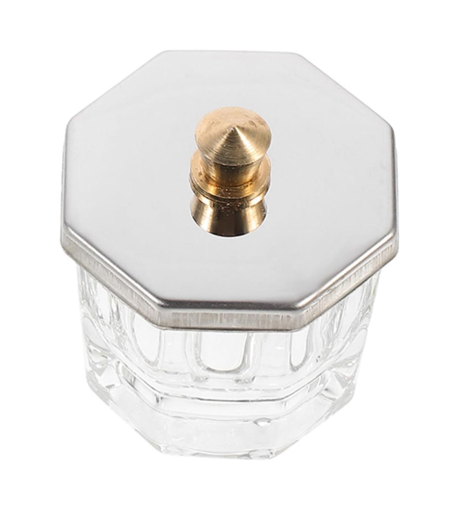 minkissy Nail Cup Mini Metal Cover Glass - Buy Online on GoSupps.com