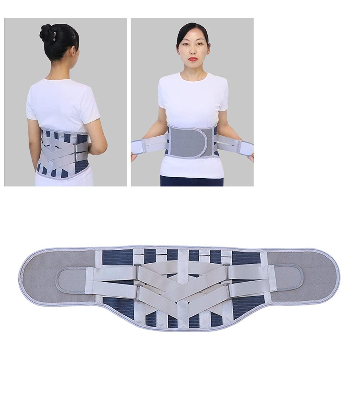 Buy Lumbar Support Lower Back Belt | Posture Correction & Pain Relief for Men & Women | Adjustable Waist Wrap & Compression - Buy Online on GoSupps.com
