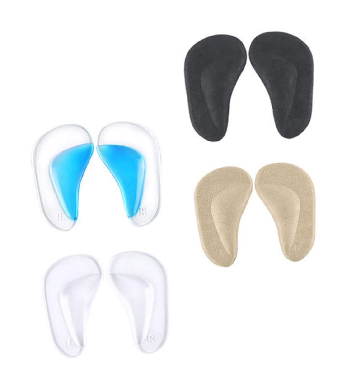 NOLITOY Arch Support Inserts - 4 Pairs Gel Cushions for High Heels & High Arches - Ball of Foot Pads - 9.7x5.8cm - Buy Online on GoSupps.com