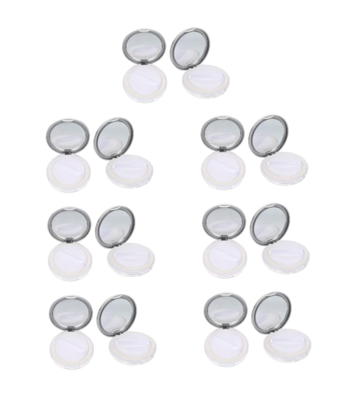 Beavorty 14 Pcs Powder Box Portable Makeup Organizer Empty Loose Powder Case Powder Case for Trip Empty Can 8x1.5cmx7pcs As Shownx7pcs - Buy Online on GoSupps.com