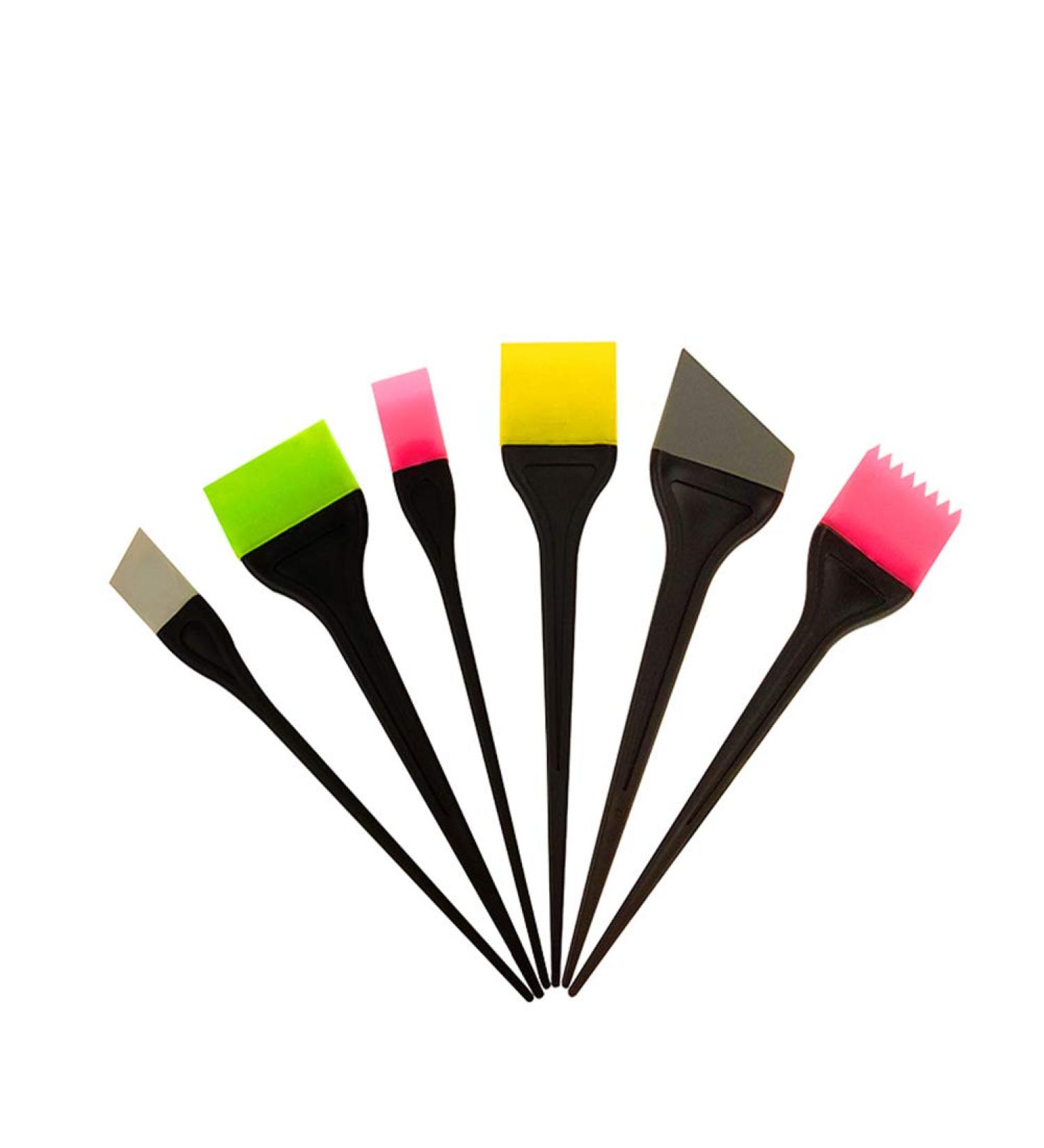 NUOBESTY Hair Tinting Brush 6pcs Brush Hair Coloring Products Fascinators for Women Highlight Tint Hair Dye 6 Piece Set Balance - Buy Online on GoSupps.com