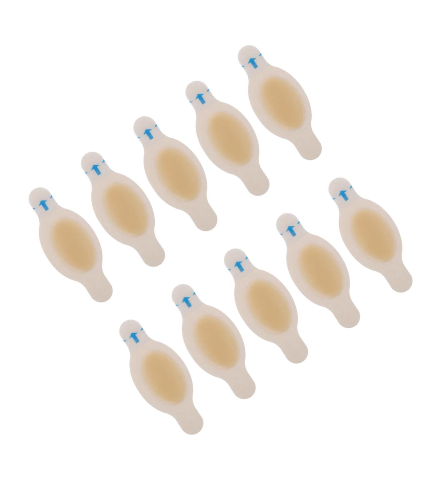 FRCOLOR 10pcs Clear Heel Stickers for Women's Shoes - Gel Heel Pads for Comfort & Prevention | International Shipping - Buy Online on GoSupps.com