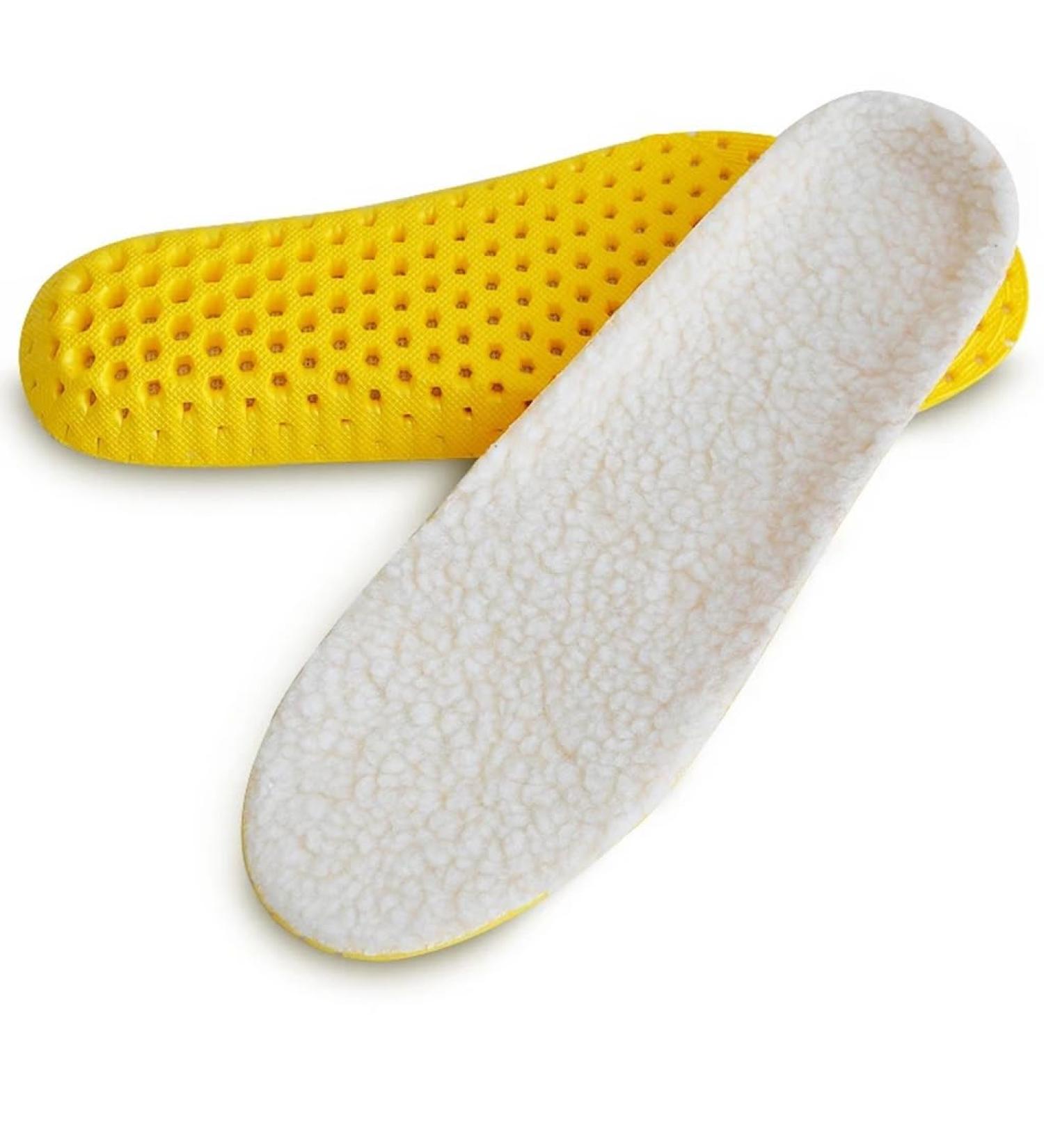 Warm Sport Insole - Soft Breathable Cashmere Thermal Winter Insoles for Shoes (Size 35 - Buy Online on GoSupps.com