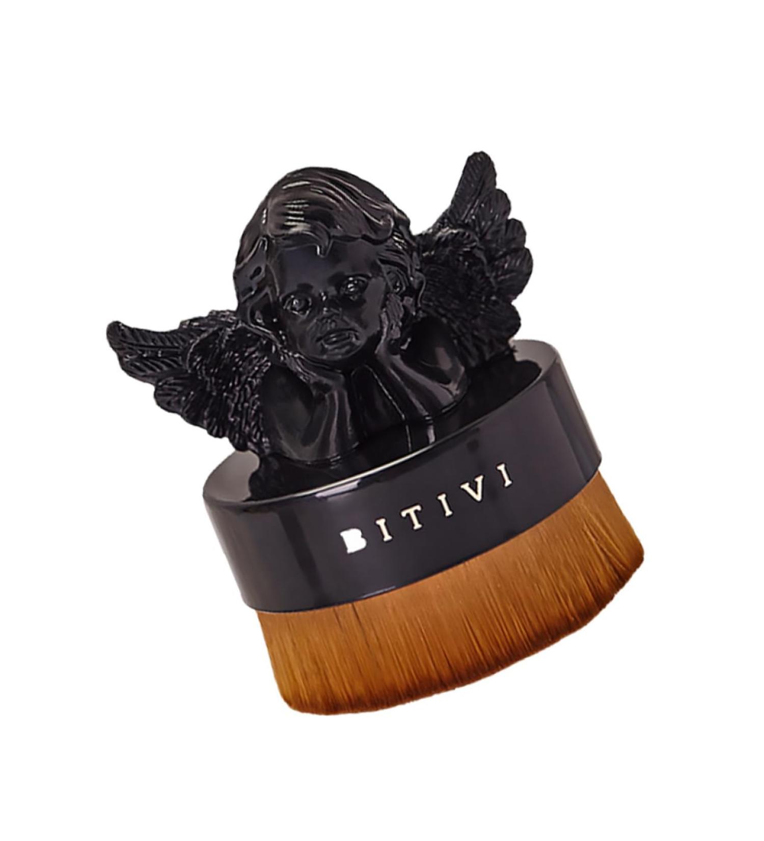 Housoutil 1pc Foundation Brush Honey Brows Hair Accessories Skull Portable Shadows Brush Portable Brush Beauty Supplies Mini Powder Brush Makeup Plastic Cosmetic No Trace Brush - Buy Online on GoSupps.com