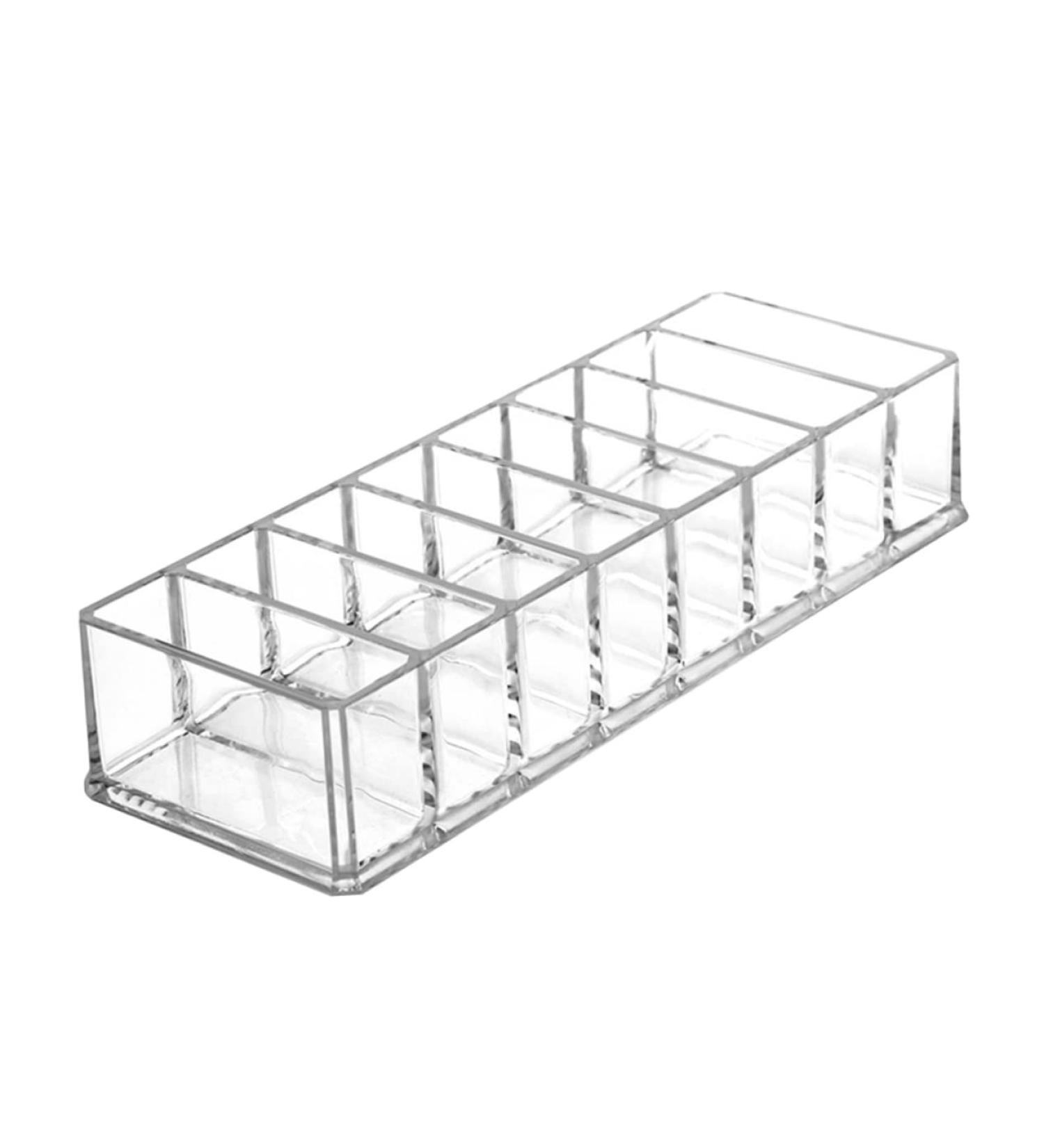 Baluue Box Makeup Storage Box Makeup Organzier Eye Shadow Holder Cosmetics Rack Cosmetic Rack Blush - Buy Online on GoSupps.com