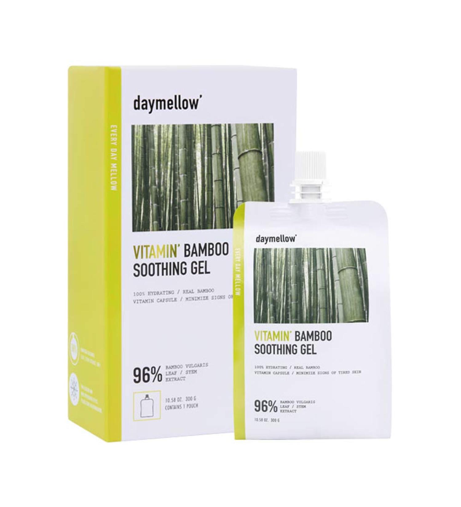 Buy Daymellow Vitamin Bamboo Soothing Gel 10.58 oz (300 g) - Hydrating Skincare Solution - Buy Online on GoSupps.com
