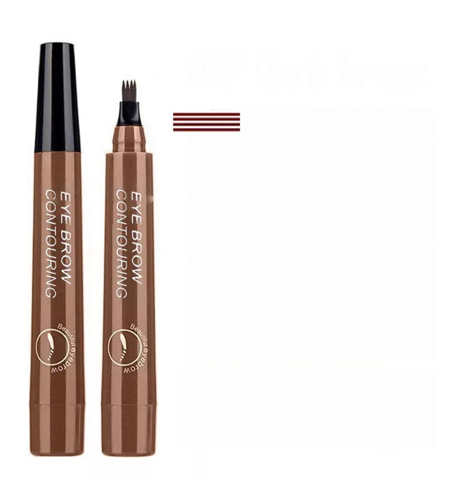 Waterproof Long-Lasting Dark Brown Eyebrow Pencil for Easy Shaping - Professional Quality - Buy Online on GoSupps.com