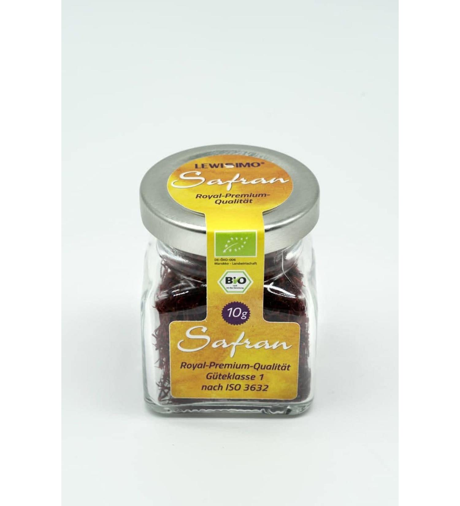 Organic Saffron Royal Premium Threads - 100% Pure Class I Saffron - DE- KO-006 (10g) | International Shipping Available - Buy Online on GoSupps.com