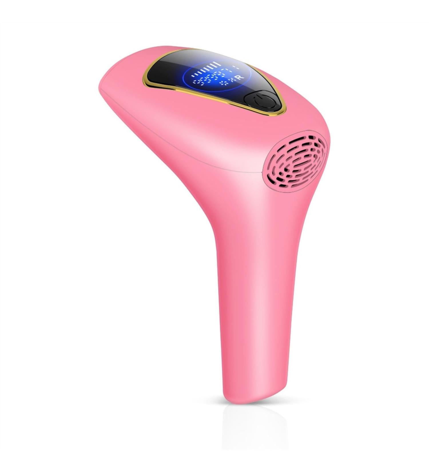 Keaozvfe Laser Hair Removal Device for Women - Permanent At-Home Hair Removal for Face Legs Arms & Back - Pink 21.5x18.5x8cm - Buy Online on GoSupps.com
