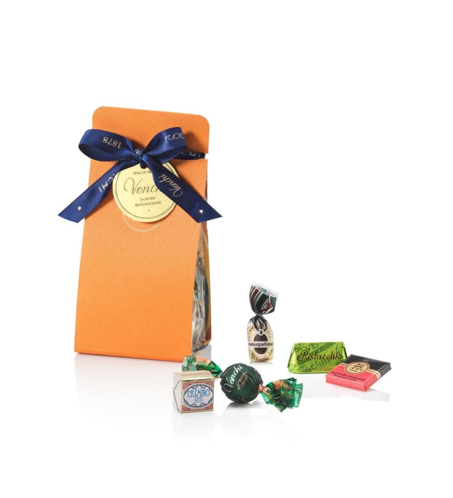 Venchi - Coffret Cadeau Murrine avec Chocolats Assortis avec "Noisettes du Pi mont" 98 g Sans Gluten Sans Colorants Sans Conservateurs Id e Cadeau - Buy Online on GoSupps.com