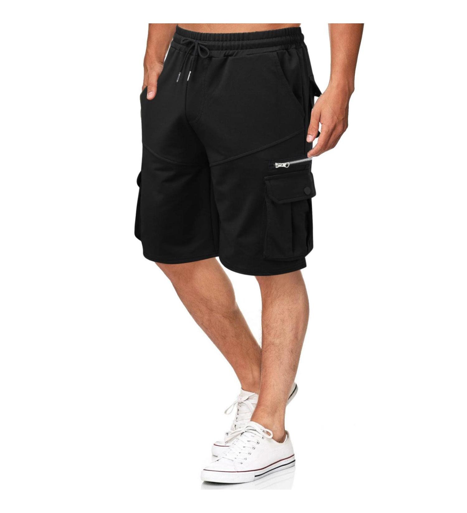 Men's Hiking Shorts with Comfort Flex Waistband - Black XX-Large - Buy Online on GoSupps.com