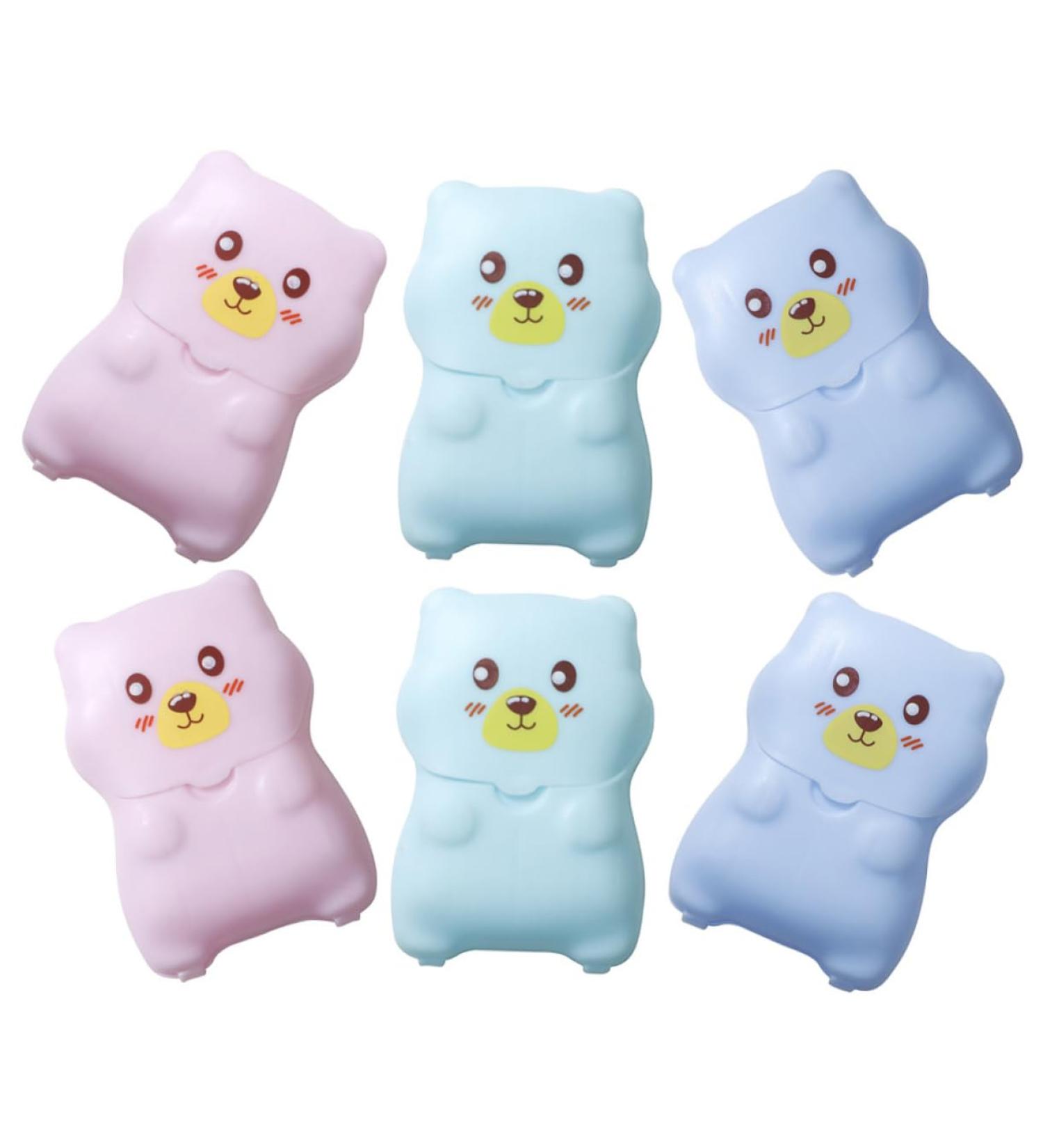 FRCOLOR 12 Sets Travel Soap Flakes Portable Hand Soap Travel Soap Paper Small Soap Slice Travel Hand Paper Soap for Outdoor Face Washing Soap Hand Soap Paper Travel Accessories Pp Clean - Buy Online on GoSupps.com