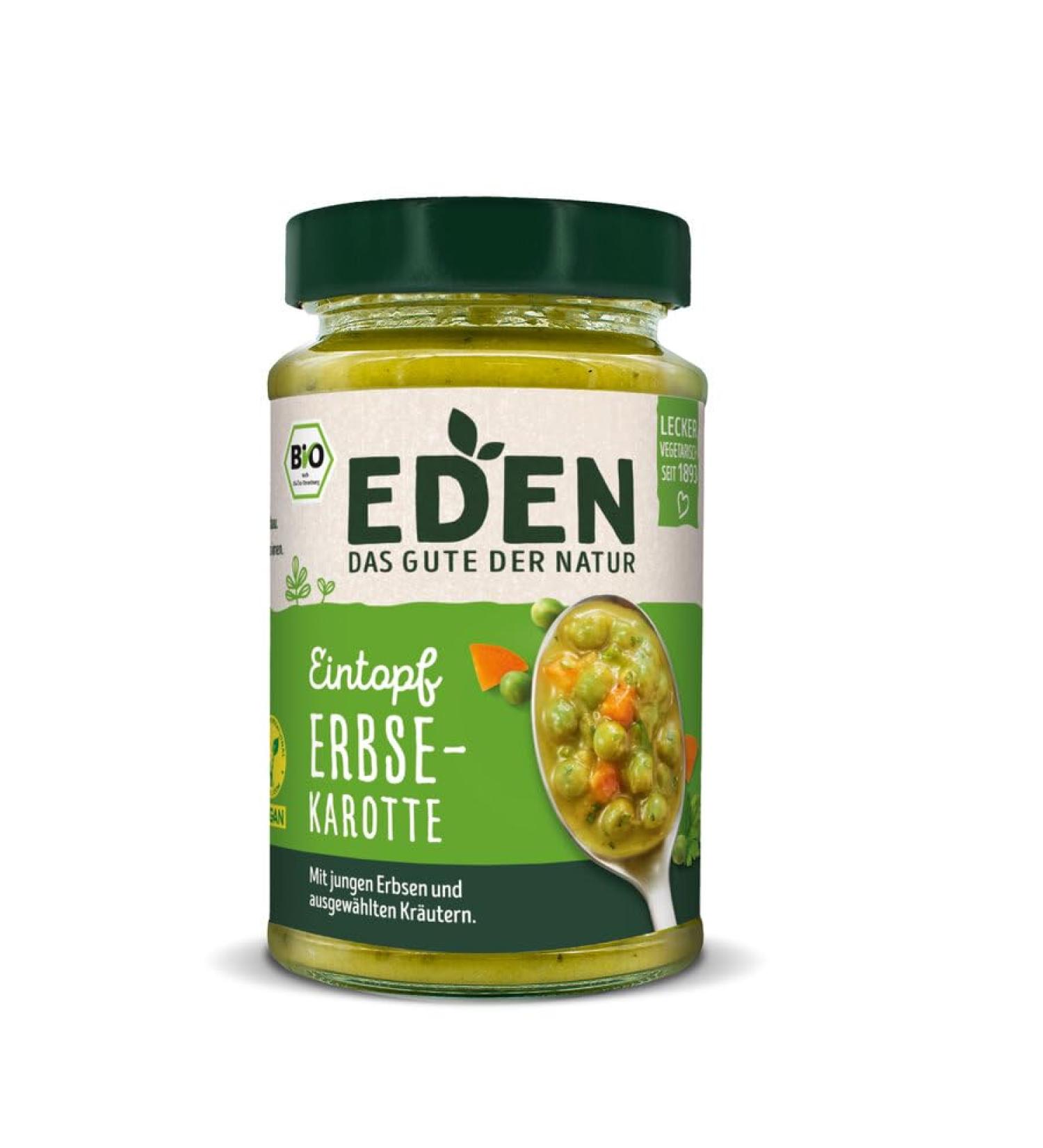 Eden : Stew Pea Carrot 400g