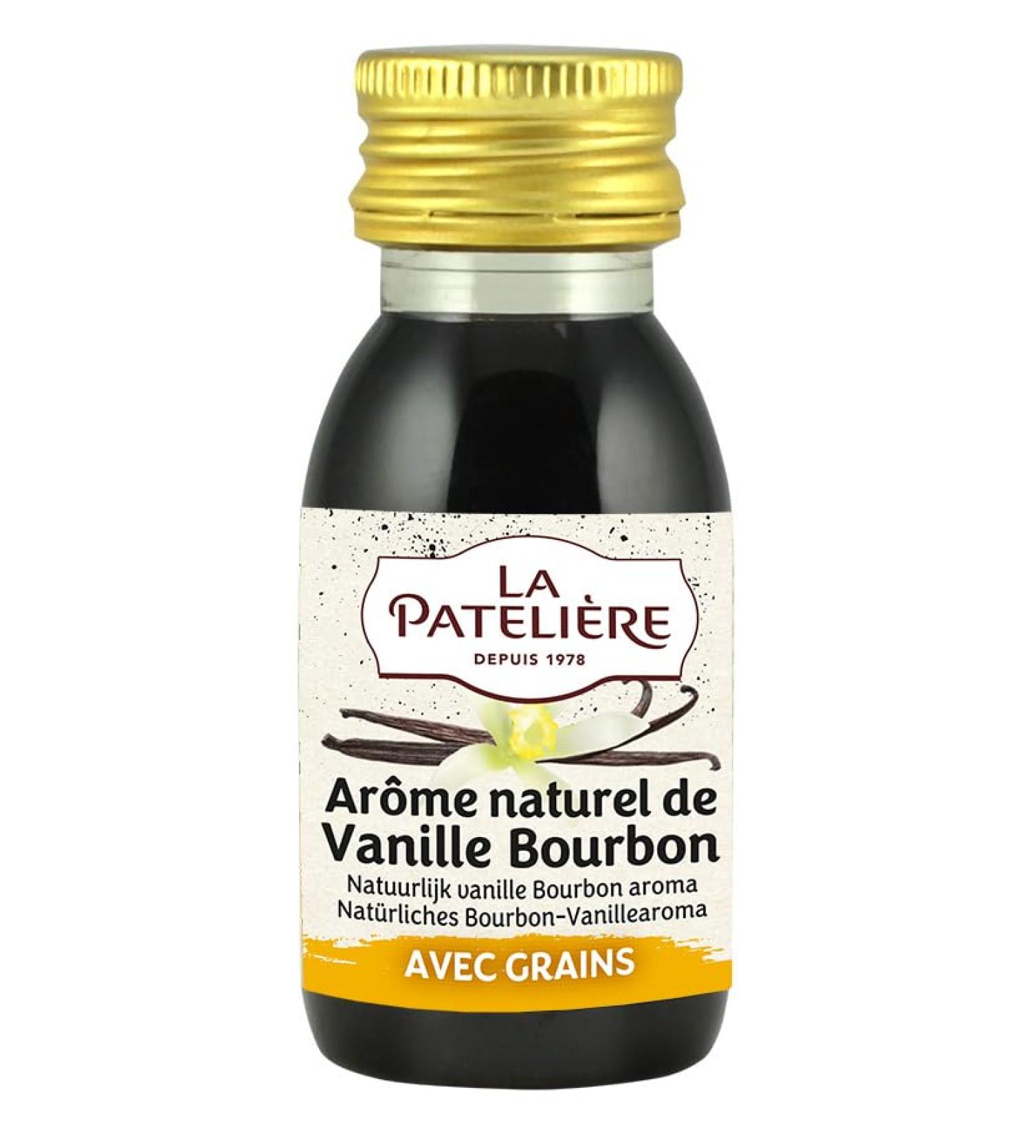 LA PATELIERE Natural Vanilla Flavor 6% with Grains 60ml - Buy Online on GoSupps.com