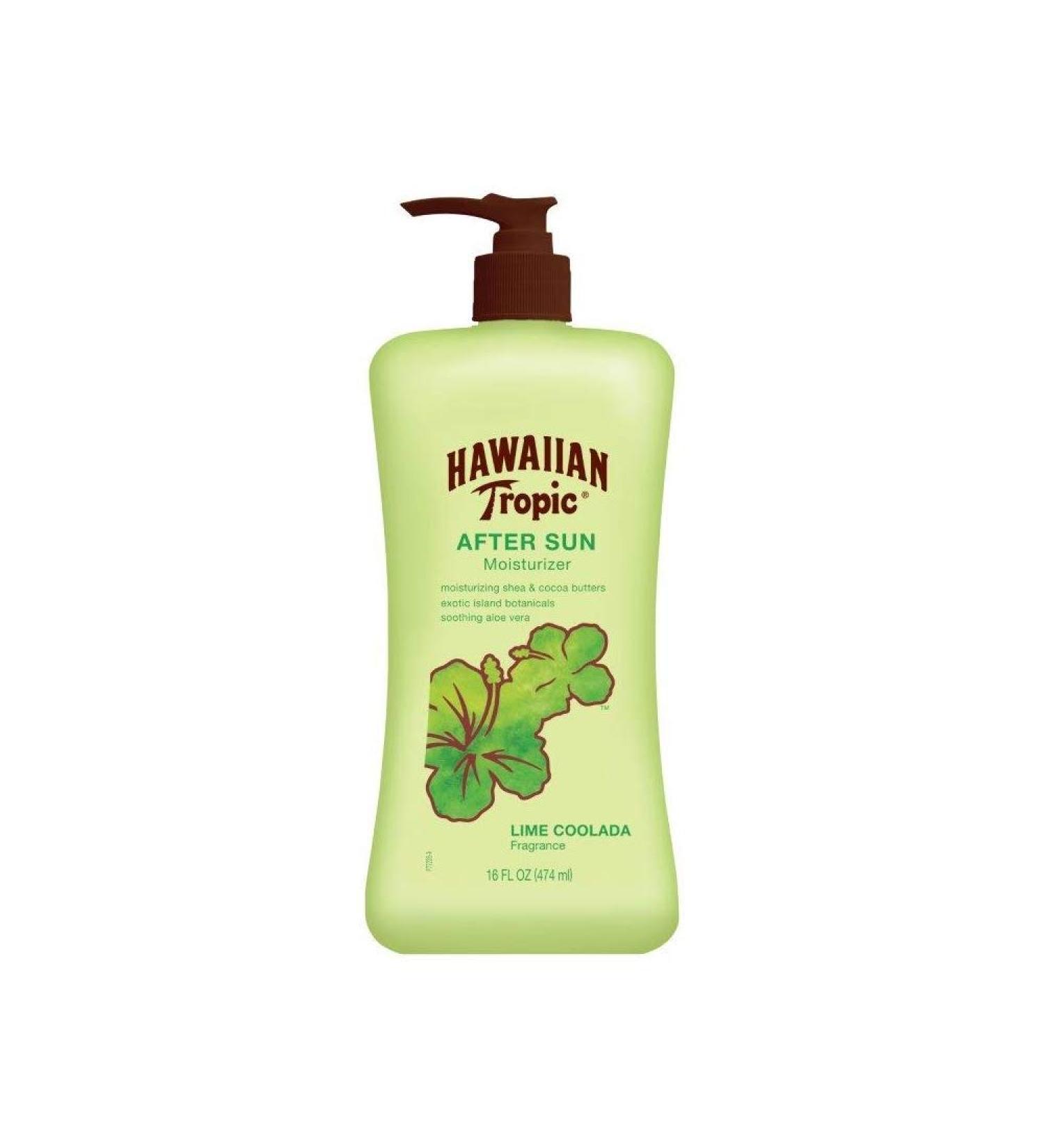 Hawaiian Tropic Lime Coolada After Sun Moisturizer 16 Fl Oz (Pack of 2)