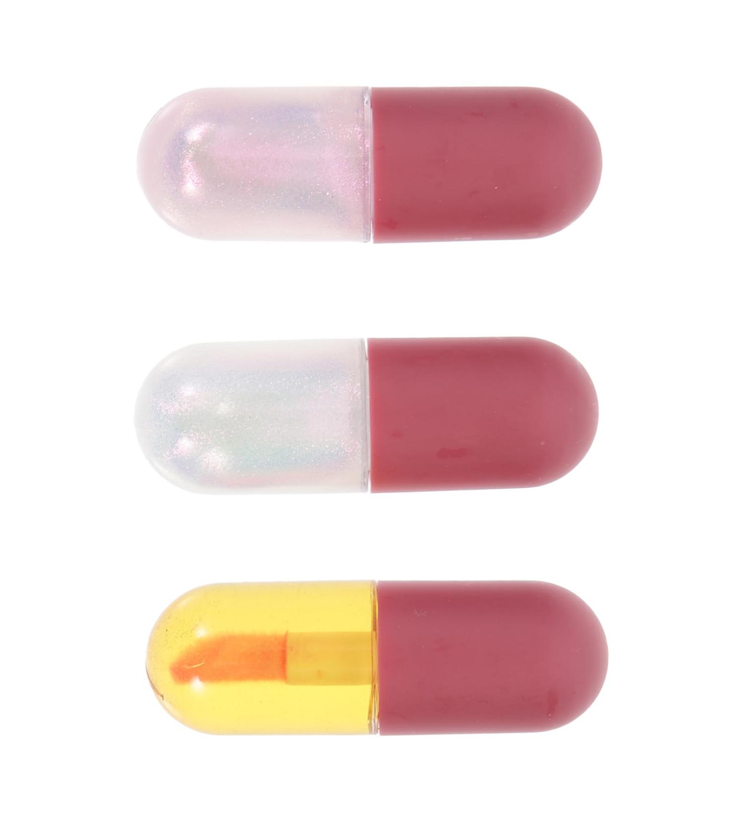 HONMEET 3Pcs Moisturizing Lip Glosses Nourishing Lip Care Oils for Hydrated and Plump Lips Shimmering Color Changing Lip Oils for Daily Use Each - Buy Online on GoSupps.com