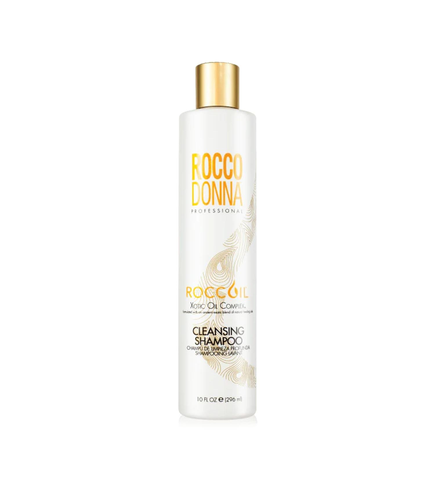 Rocco Donna Cleansing Shampoo | Deep Detox & Renewal | 10 oz for Healthy Hair Balance | Removes Build-Ups - Shop Internationally - Buy Online on GoSupps.com
