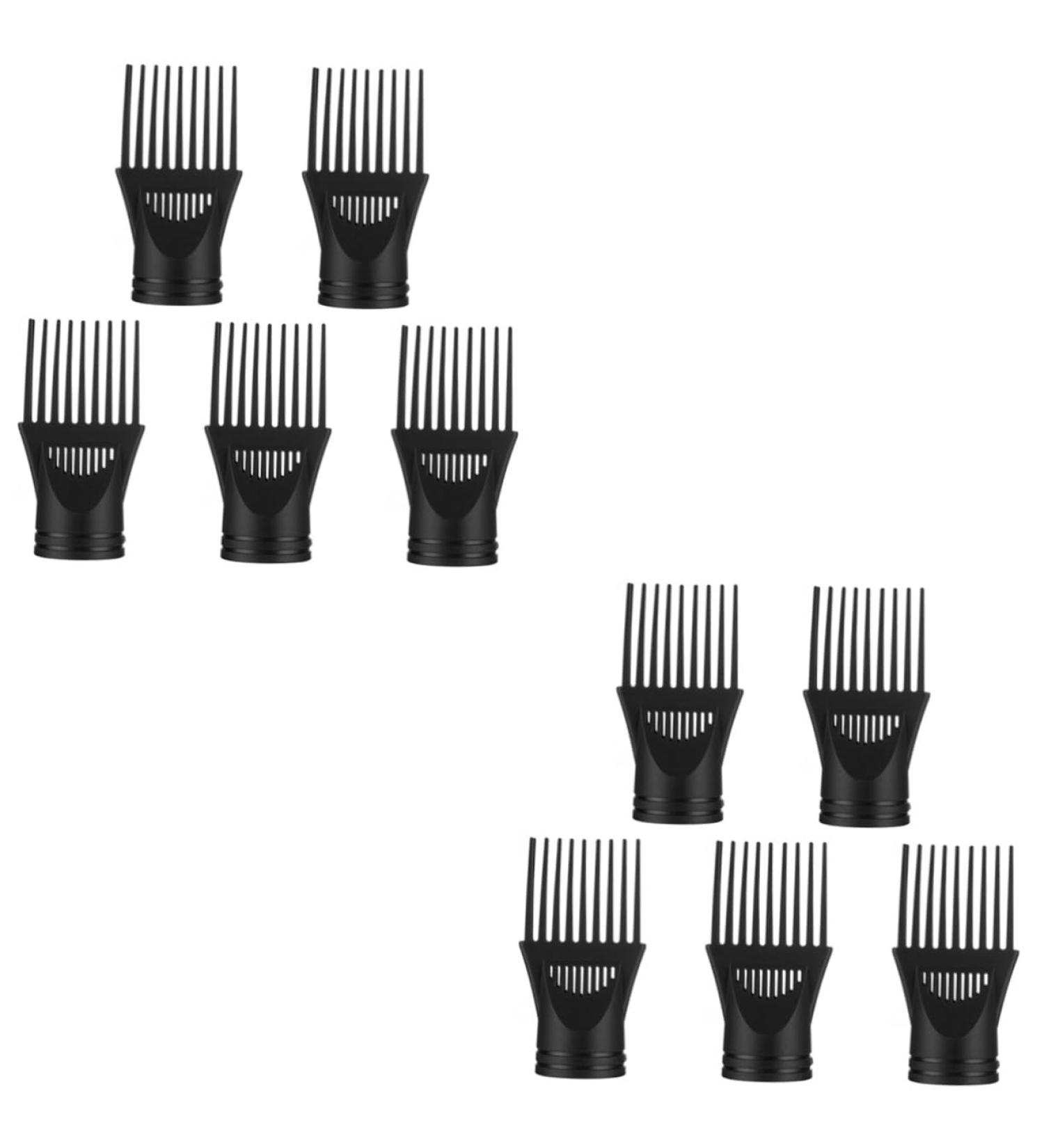 Hemoton 10 Pcs Hair Dryer Comb Accessories Combs Hair Blow Dryer Hair Dryer Accessory Concentrator Modeling 13x6cmx2pcs Blackx2pcs - Buy Online on GoSupps.com