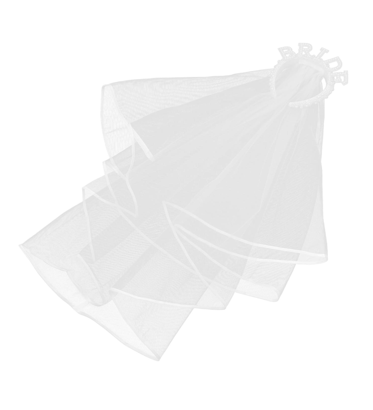 TOVINANNA Pearl Headband Veil Headbands for Women Veil Headpiece Veil Headband Mesh Wedding Veil Headband for Bride Hair Accessories for Women Wedding Headbands Women Hair Accessories - Buy Online on GoSupps.com