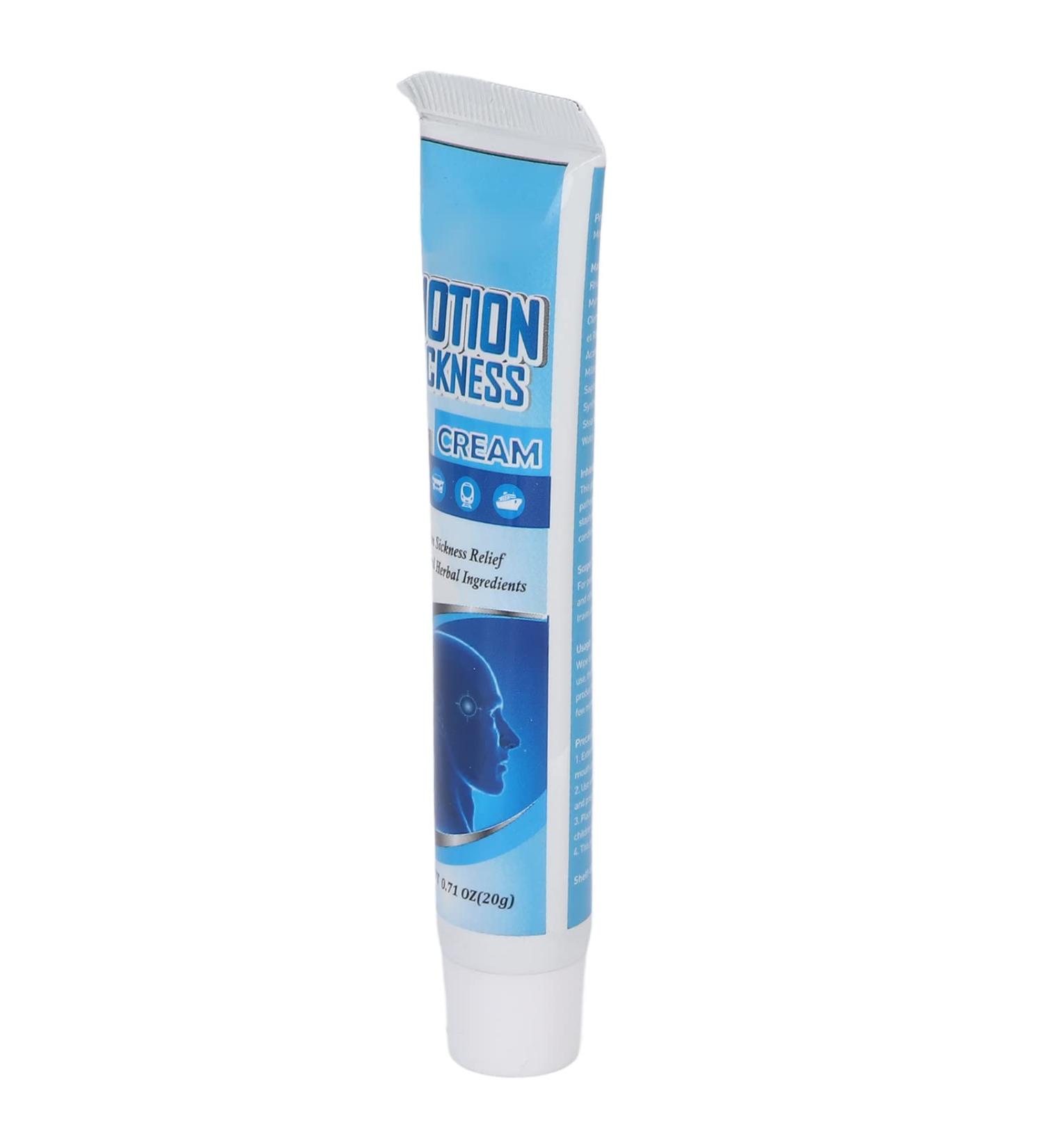 Vigor Vertigo Ease Cream - 20g Migraine Relief & Nausea Relief for Travel Sickness - Buy Online on GoSupps.com