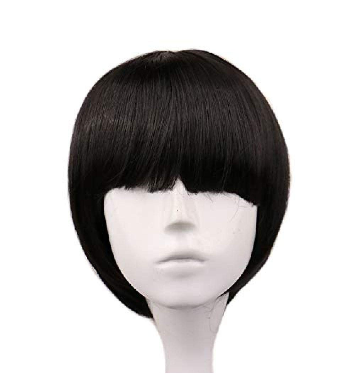 Bghjue 100% Human Hair Wig for Men - Short White Medical Hairpiece Hand-Planted Top Cover Natural Look - Buy Online on GoSupps.com